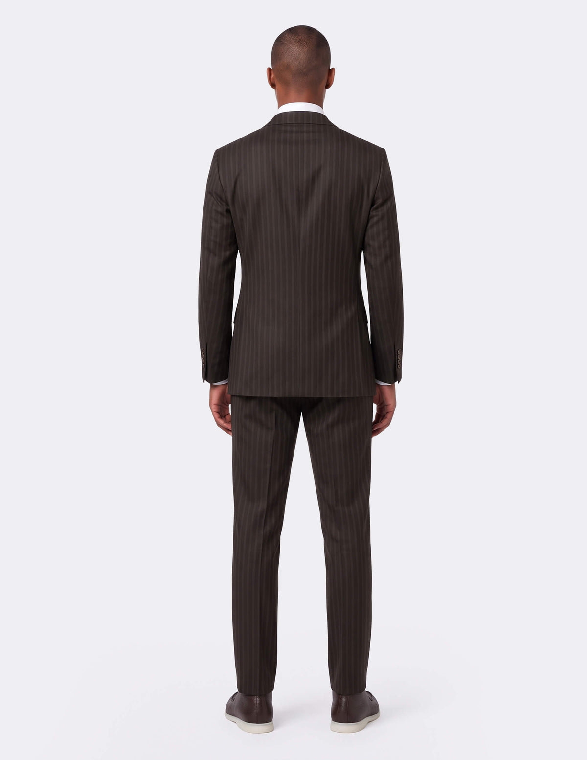The Firenze Espresso Double-Breasted Suit