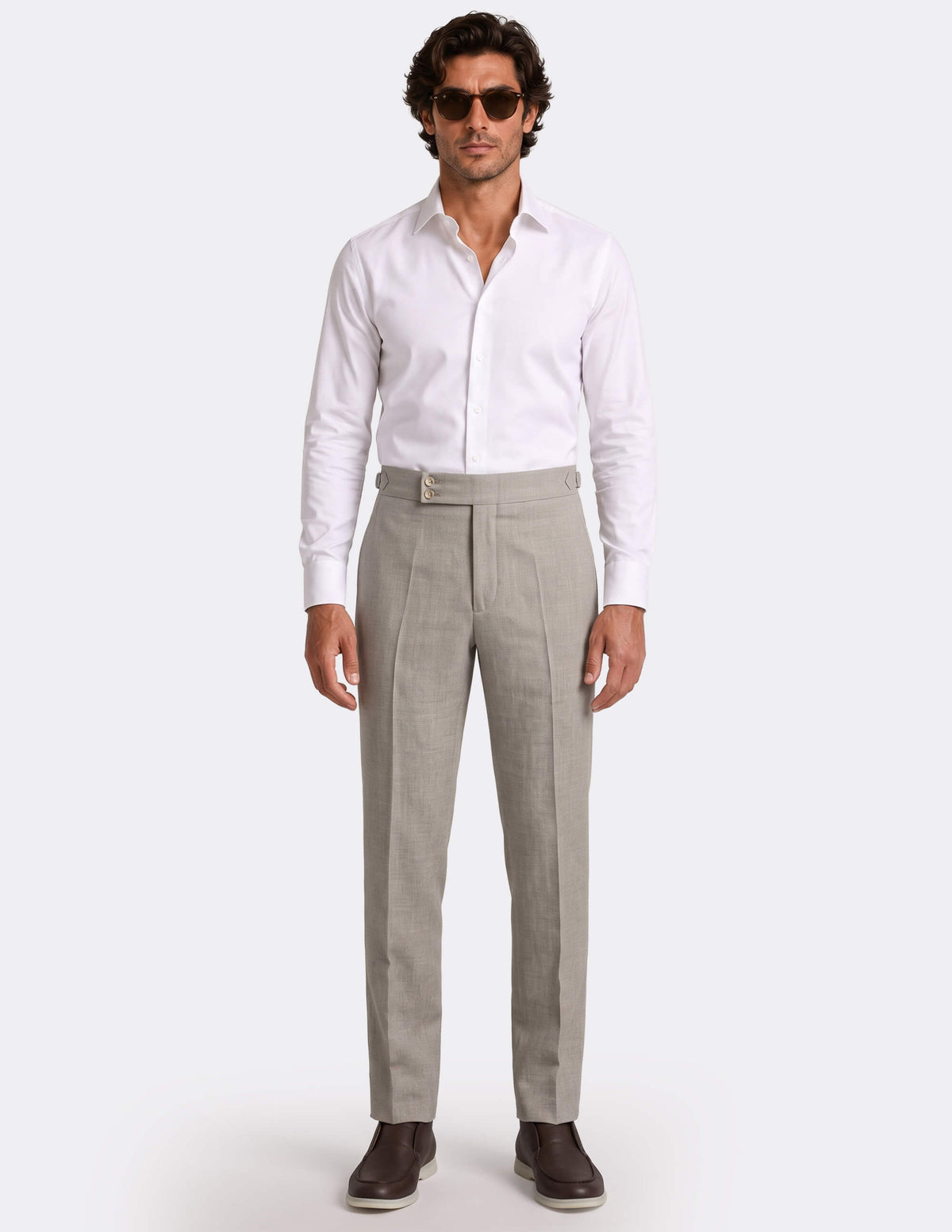 Natural Ecru DB Trousers