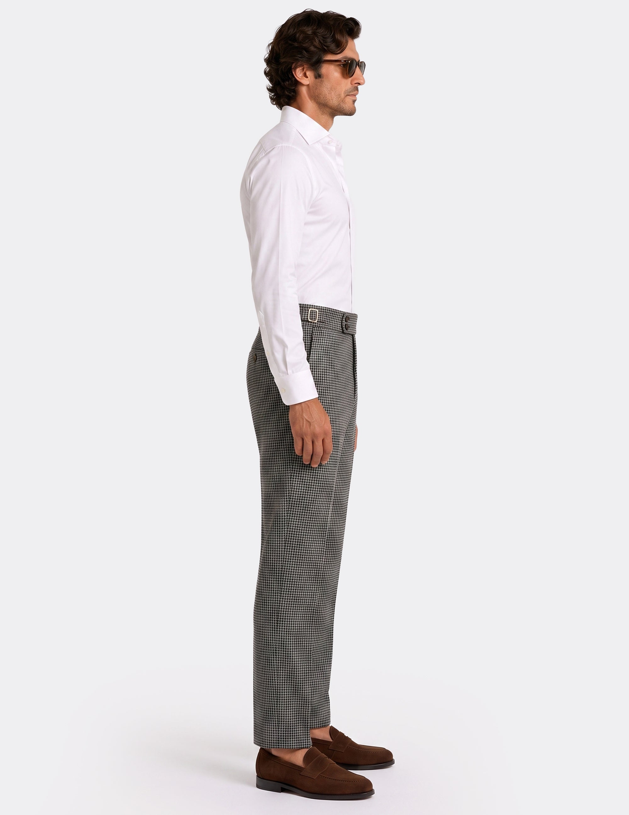 Savile Houndstooth DB Trousers