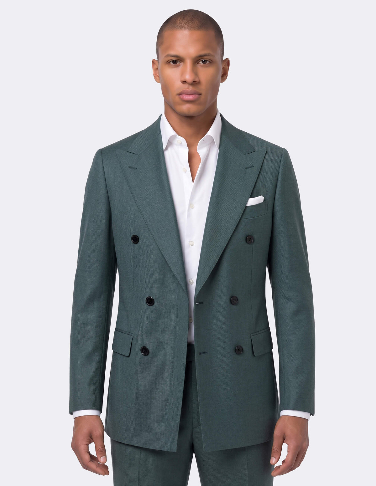 The Adriano Teal Suit