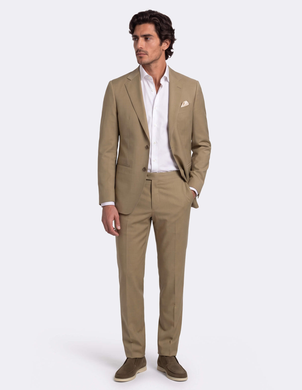 Sahara Sand Single Breasted Suit