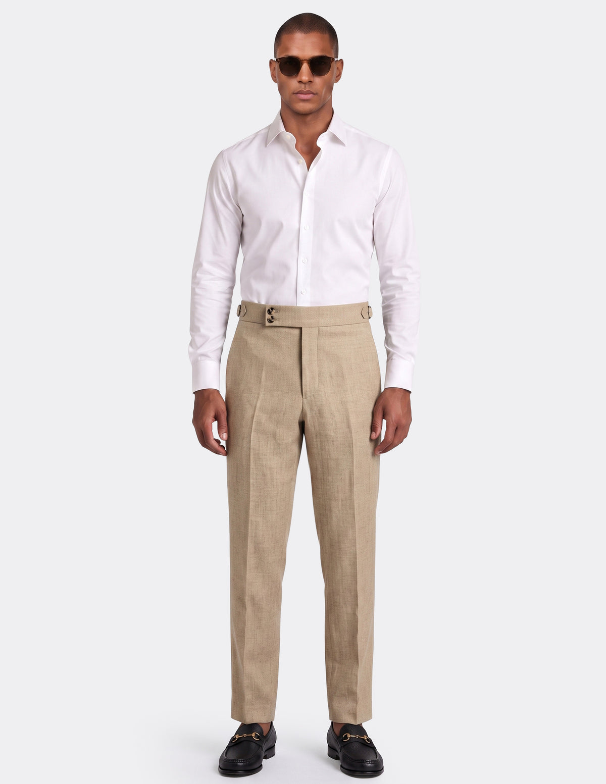 The Ravello Sand DB Trousers