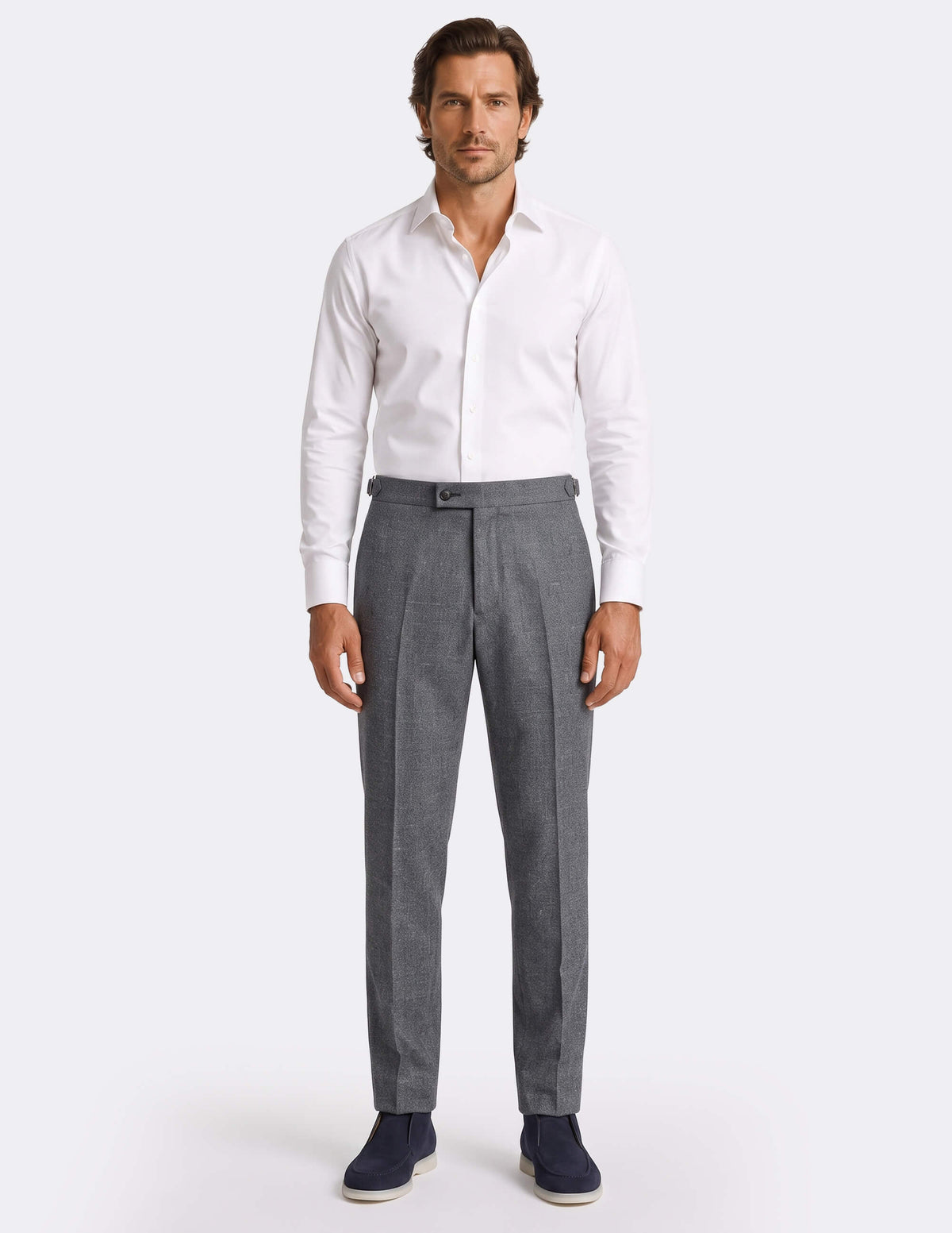 The Orvello Grey Trousers