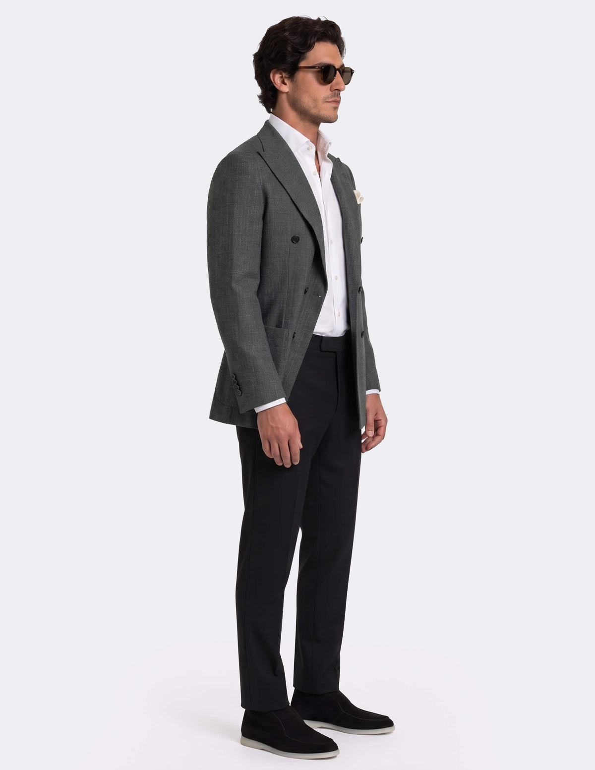 Torino Olive DB Jacket