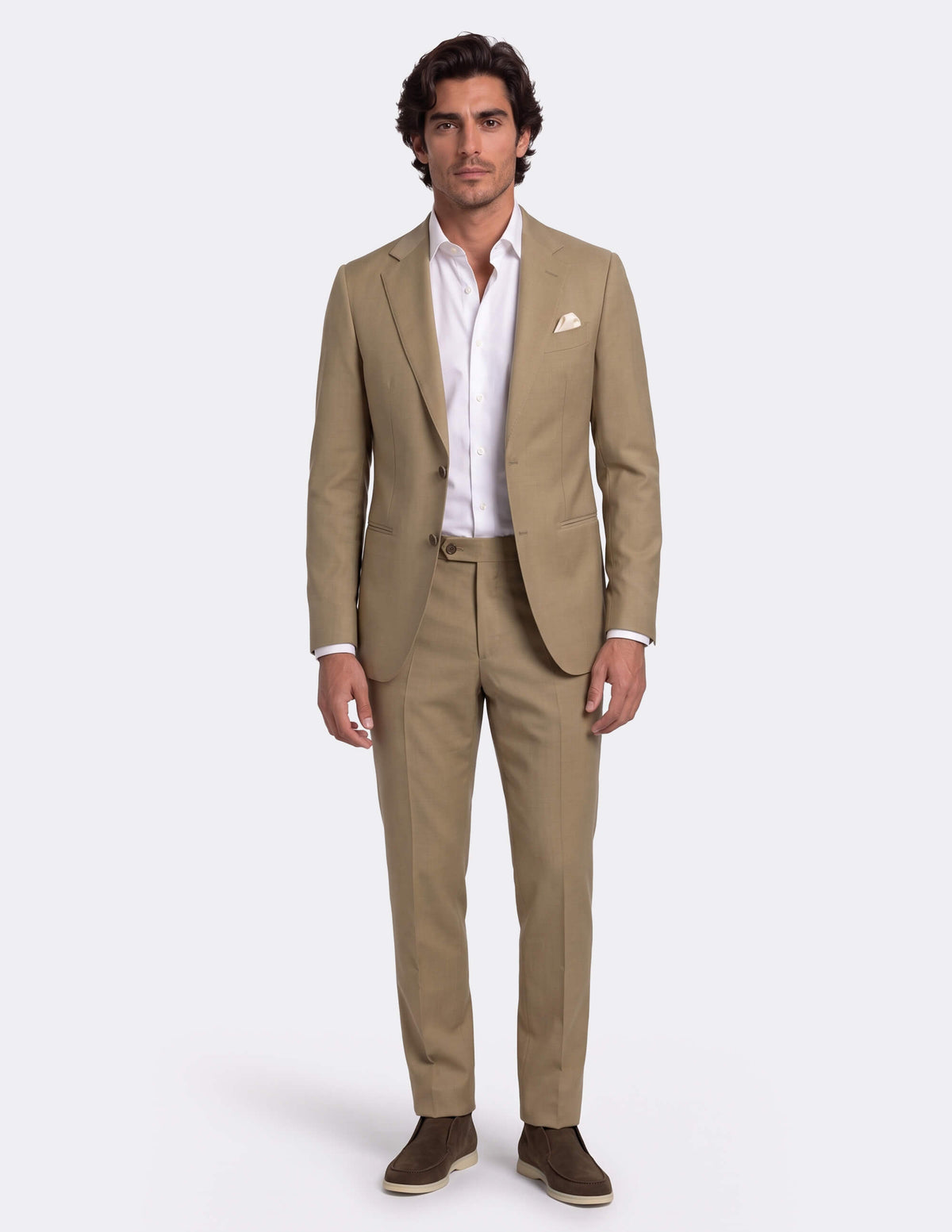 Sahara Sand Single Breasted Suit