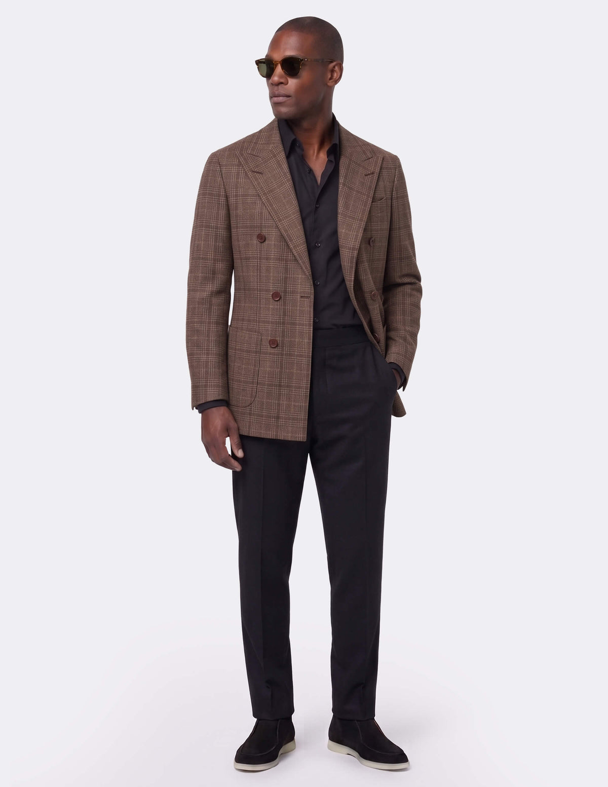 The Noce Reticolo Double-Breasted Jacket