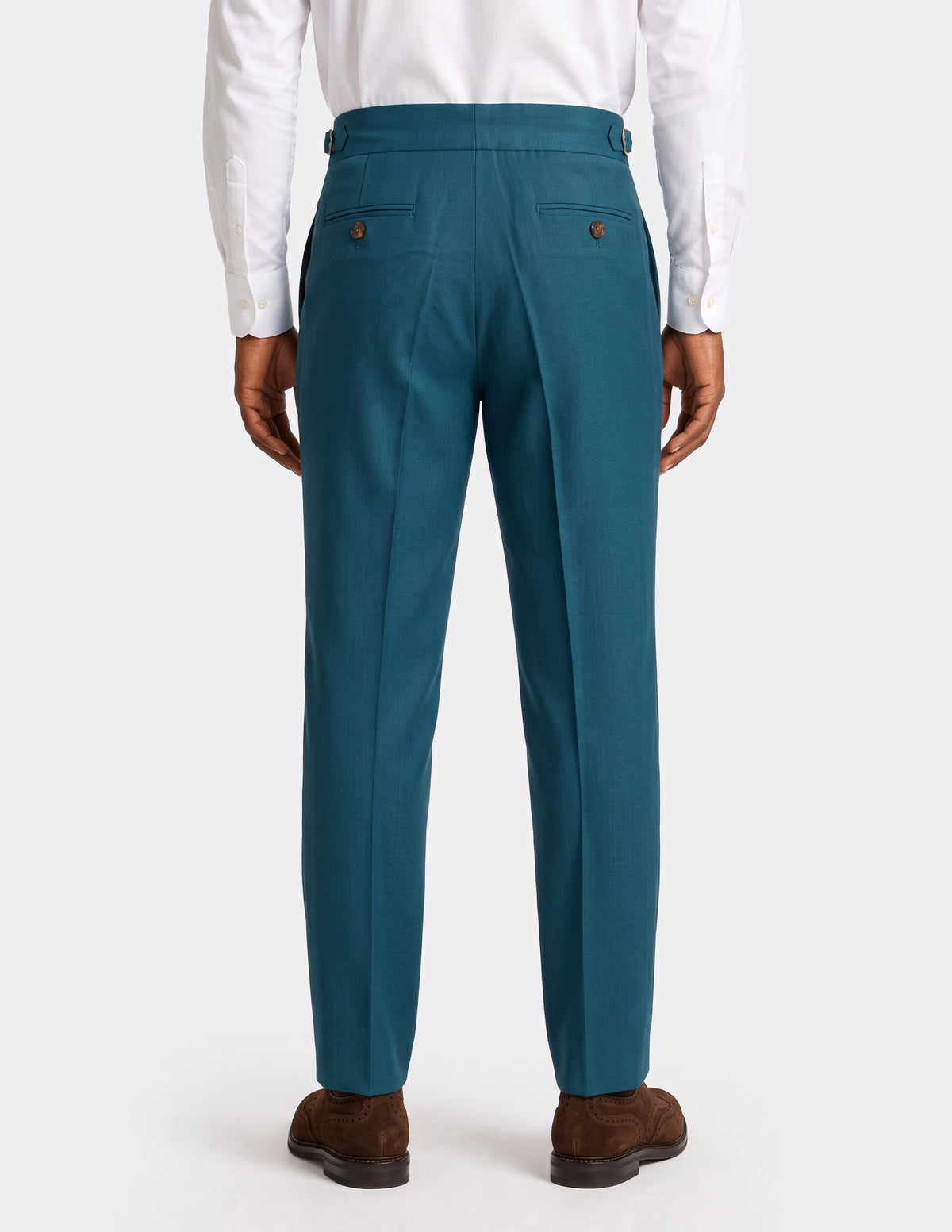 The Cannes Teal DB Trousers