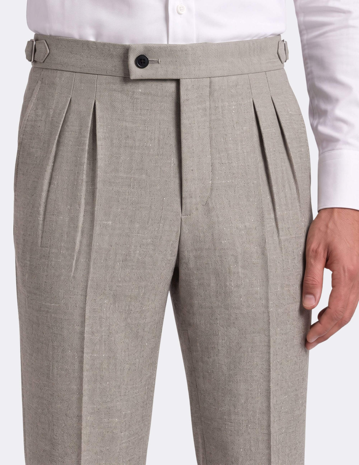 The Summer Beige Double Breasted Suit