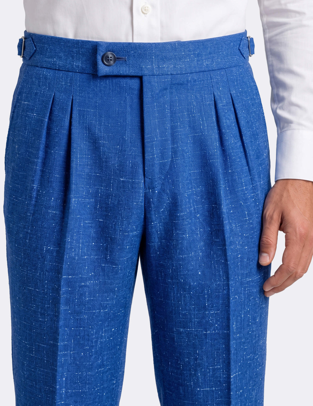 Amalfi Light Blue Trousers - Samir Bachkami