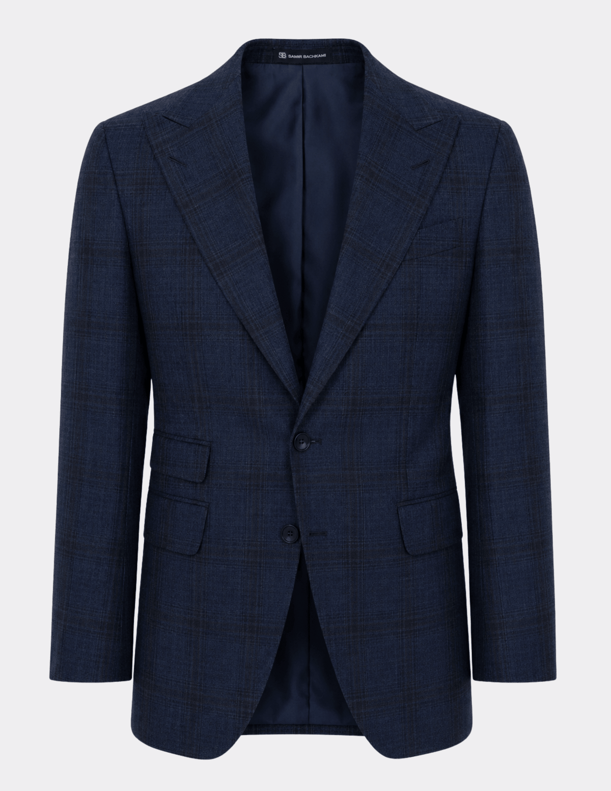 Azzuro Imperiale Single-Breasted Suit - Samir Bachkami