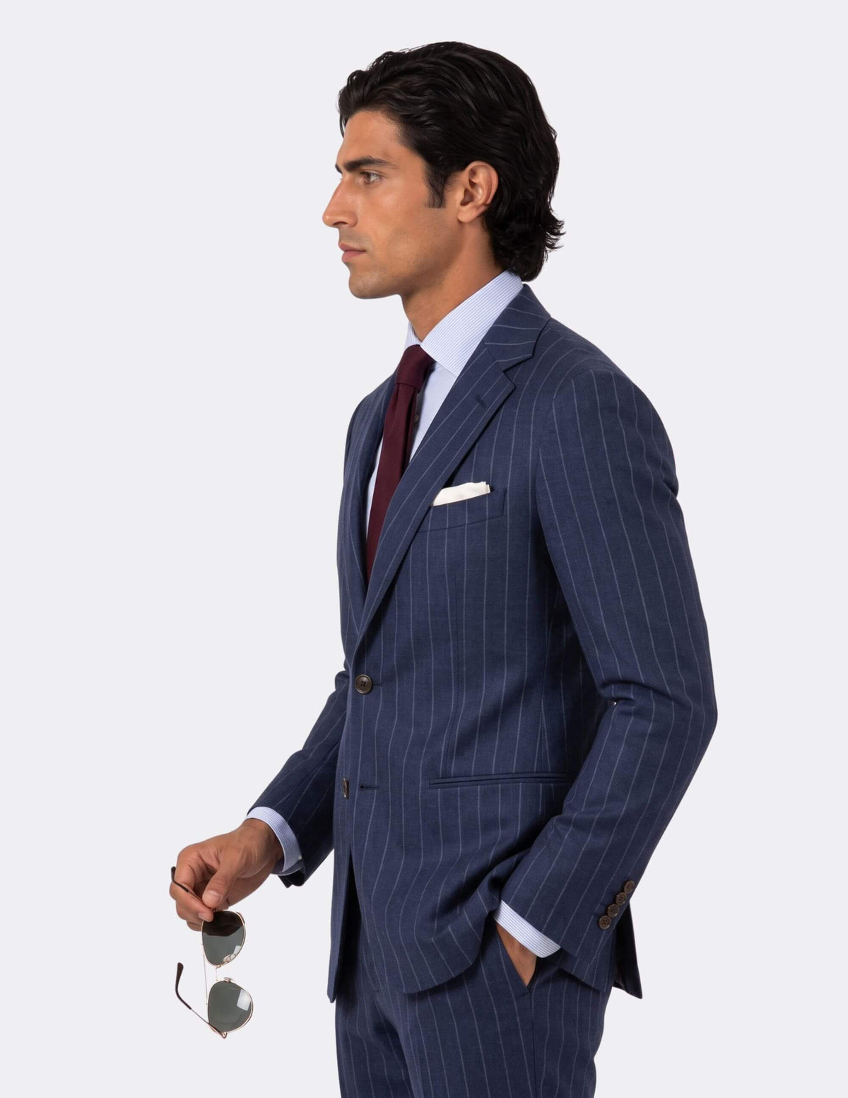 Azzurro Single Breasted Suit - Samir Bachkami