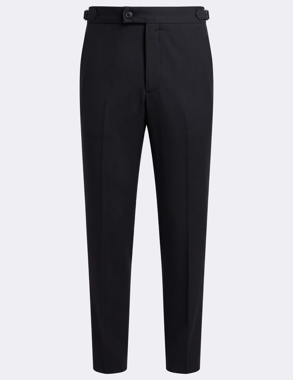 Black Wool Single Breasted Suit - Samir Bachkami