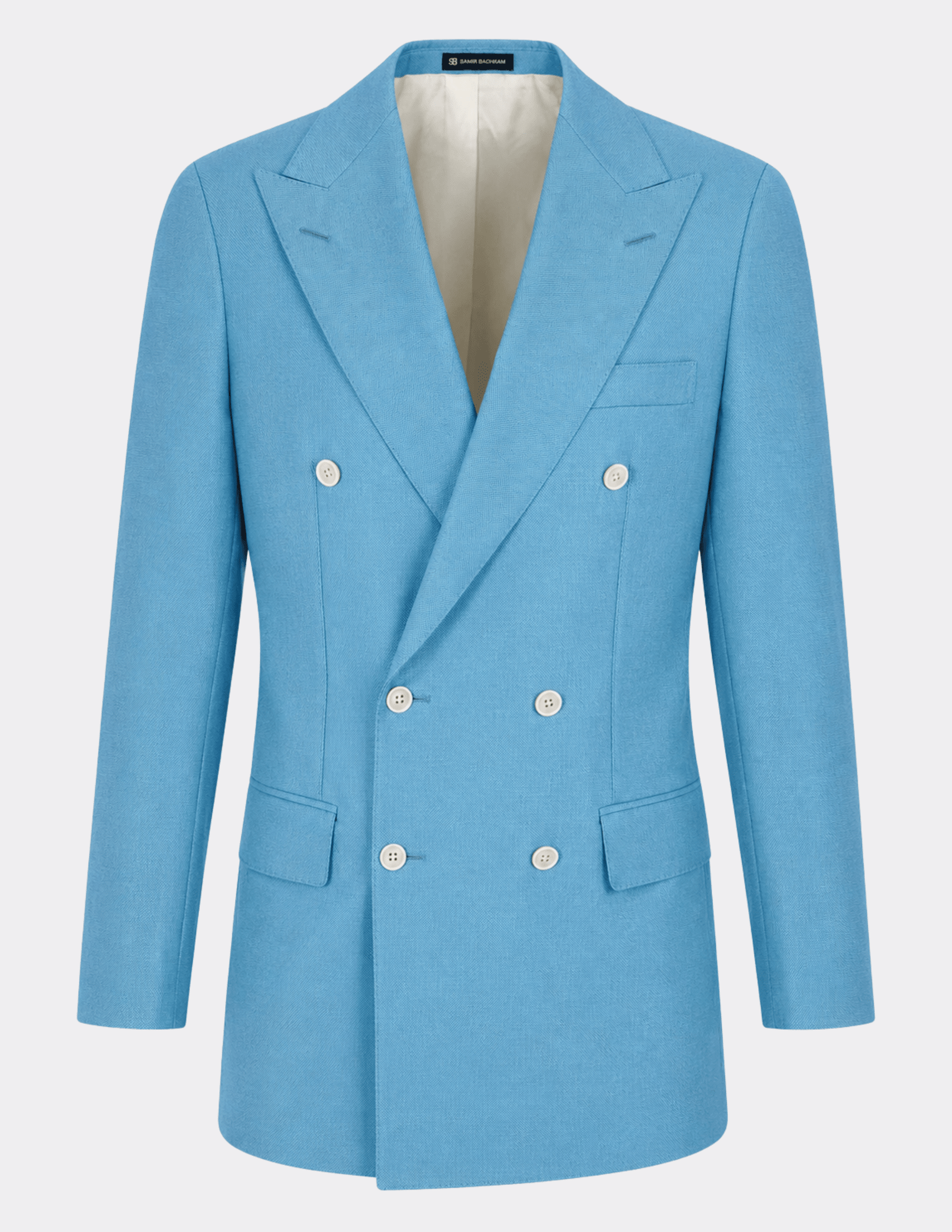 Bleu de Provence Double - Breasted Suit - Samir Bachkami