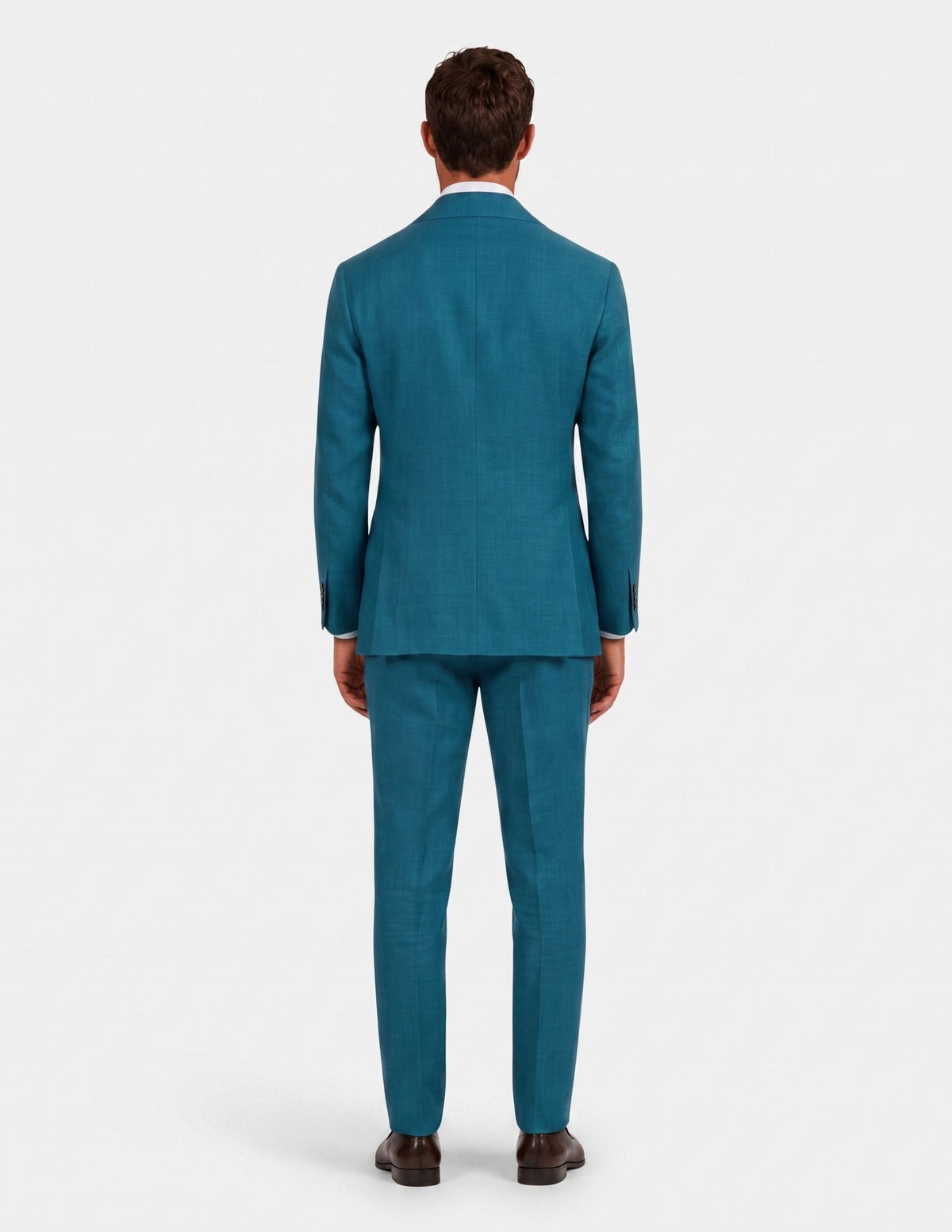 Cannes Teal Double-Breasted Suit - Samir Bachkami