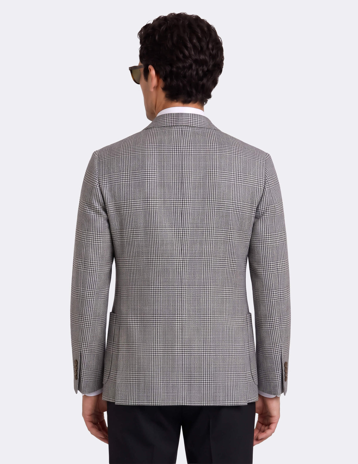Deauville Check Double Breasted Jacket - Samir Bachkami
