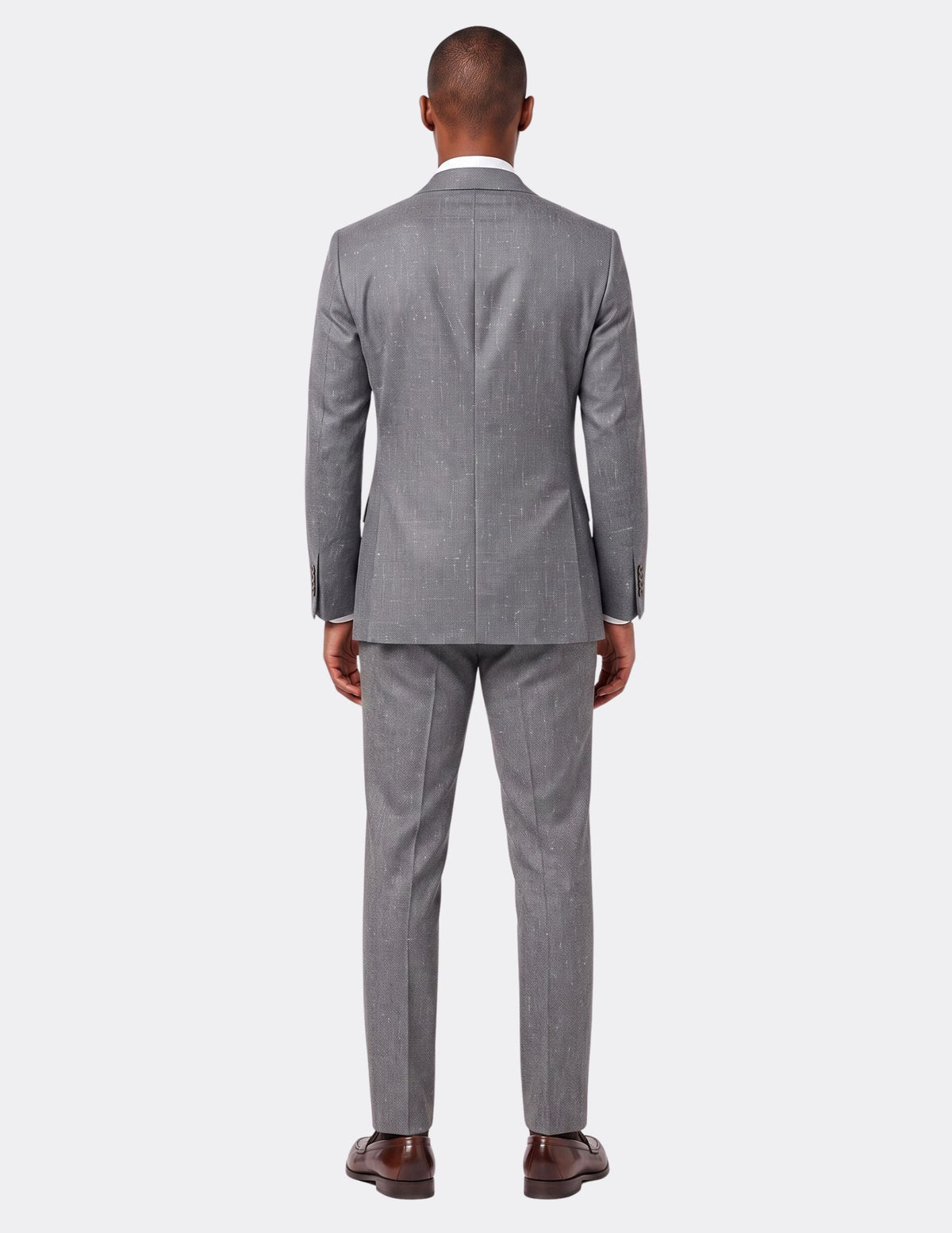 Dolce Grigio Double-Breasted Suit - Samir Bachkami