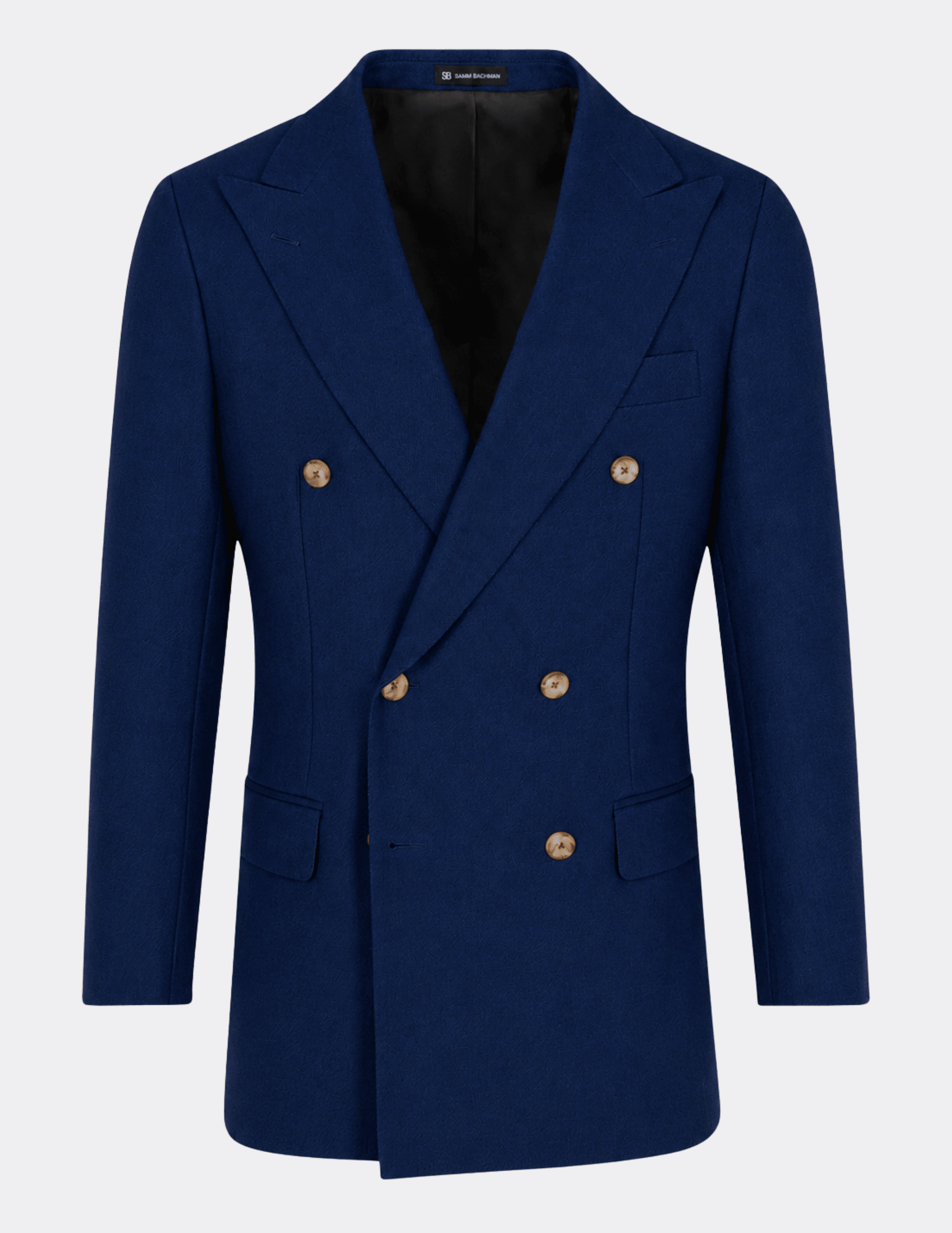 Florence Royal Blue Double-Breasted Suit - Samir Bachkami