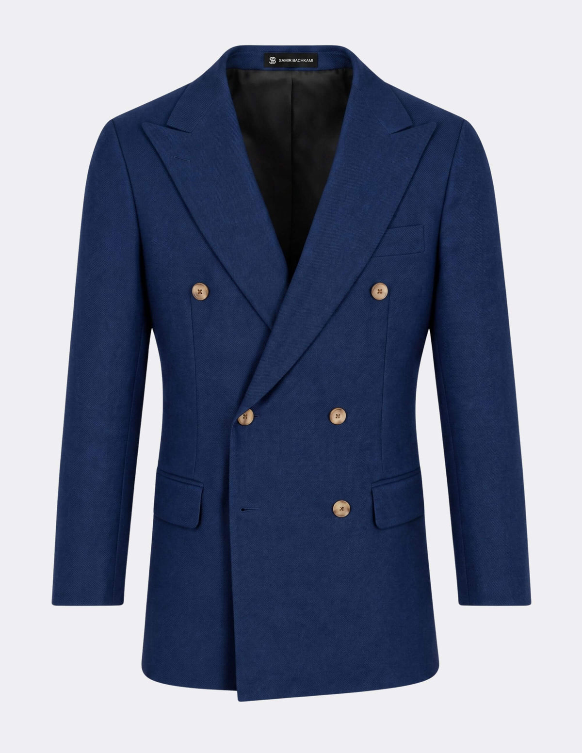 Florence Royal Blue Double-Breasted Suit - Samir Bachkami