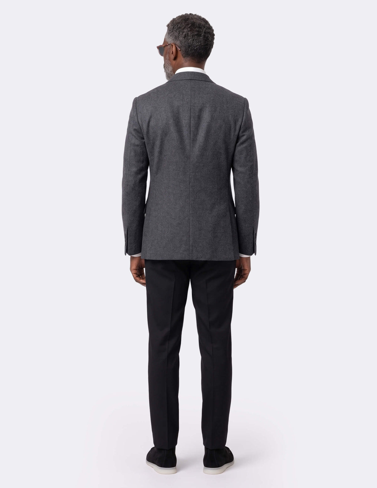 Grey Single Breasted Jacket - 38R - Samir Bachkami