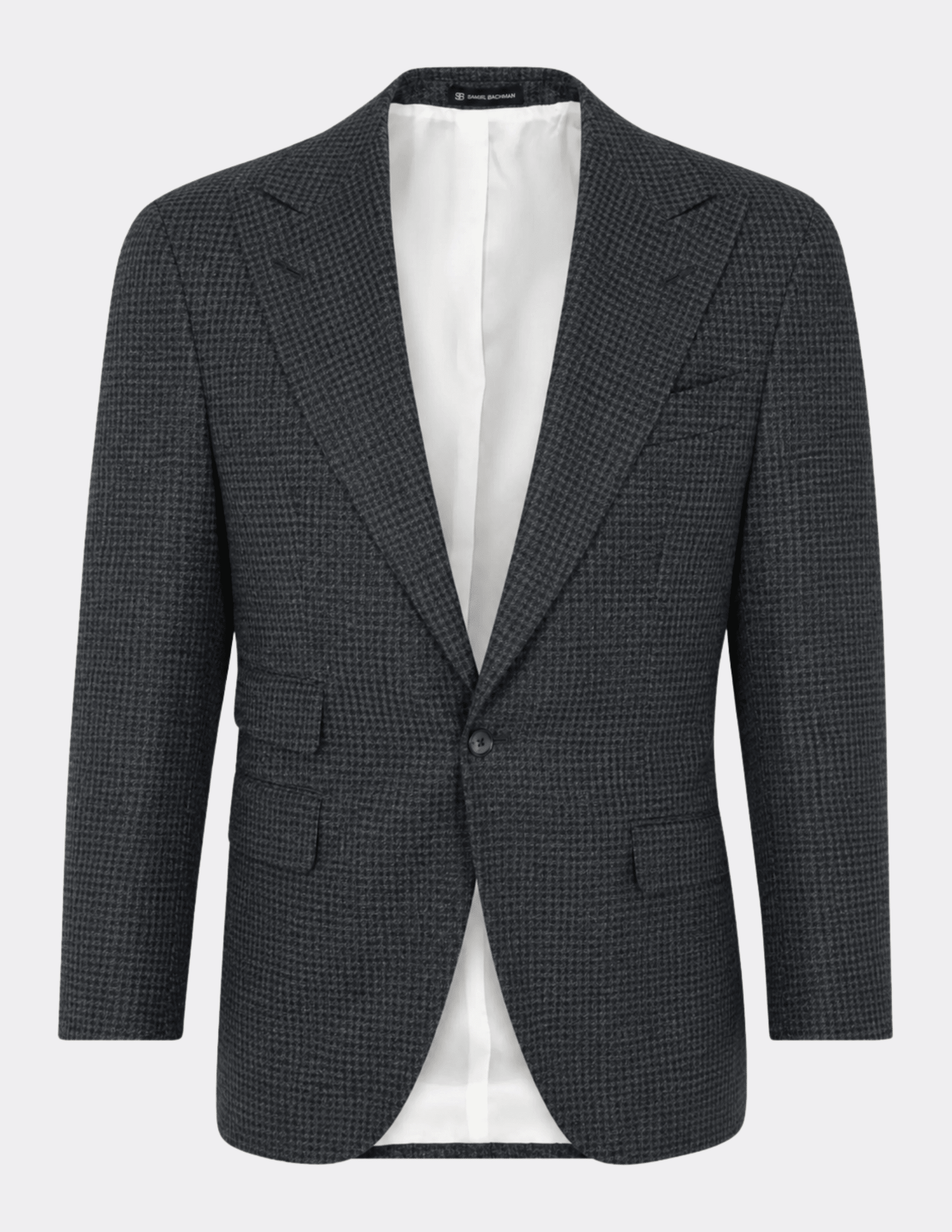Hudson Graphite Tailored Suit - Samir Bachkami