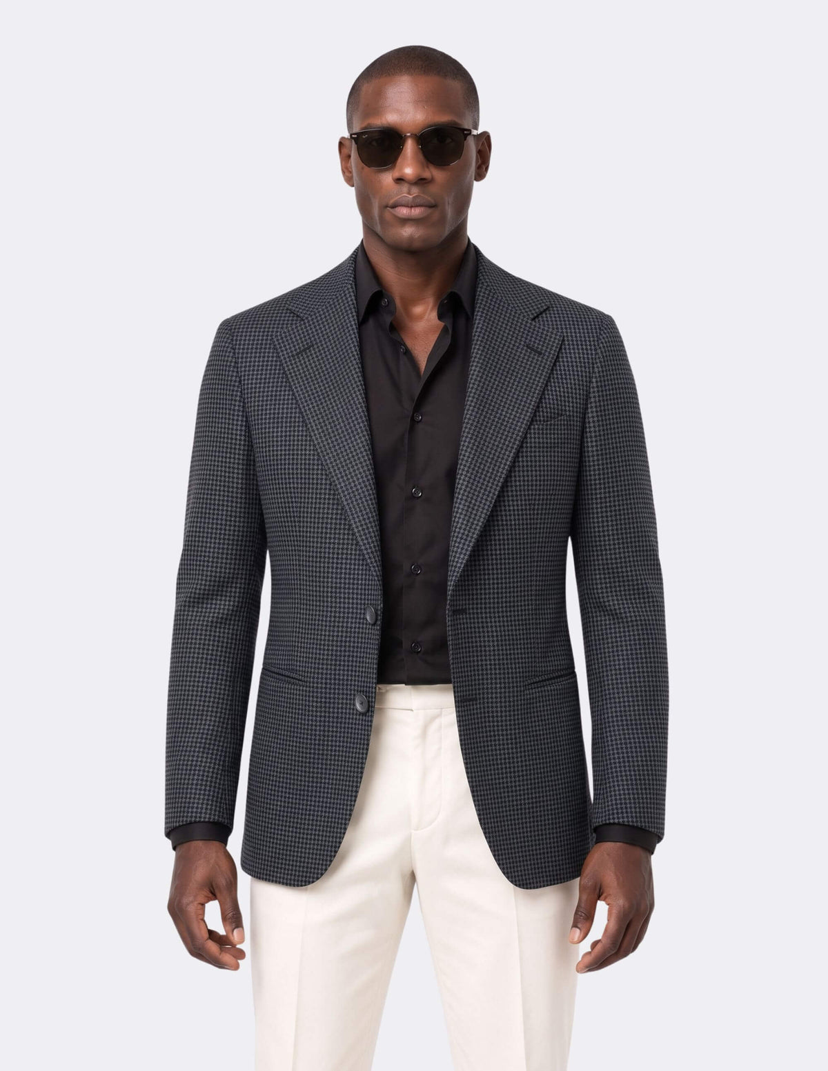 The Milano Notte Houndstooth Jacket.