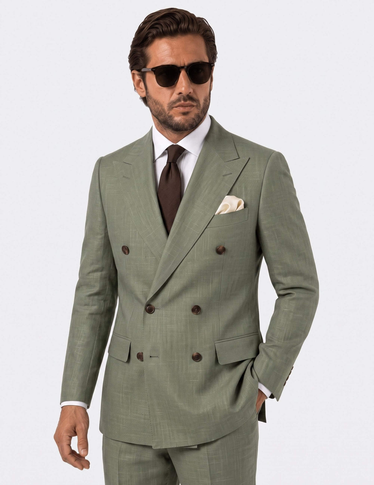 The Ravello Double-Breasted Suit