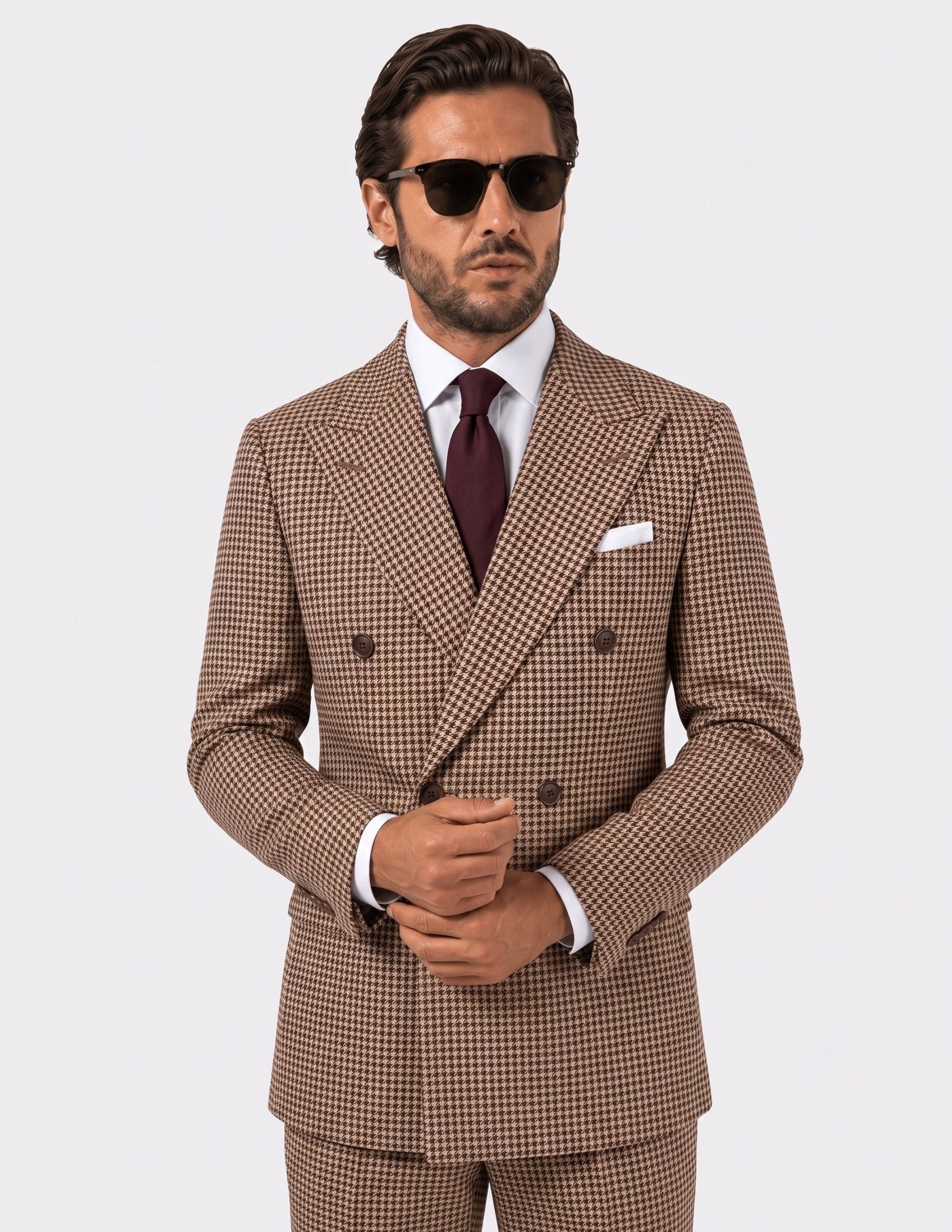 Terra di Cortona Double-Breasted Suit