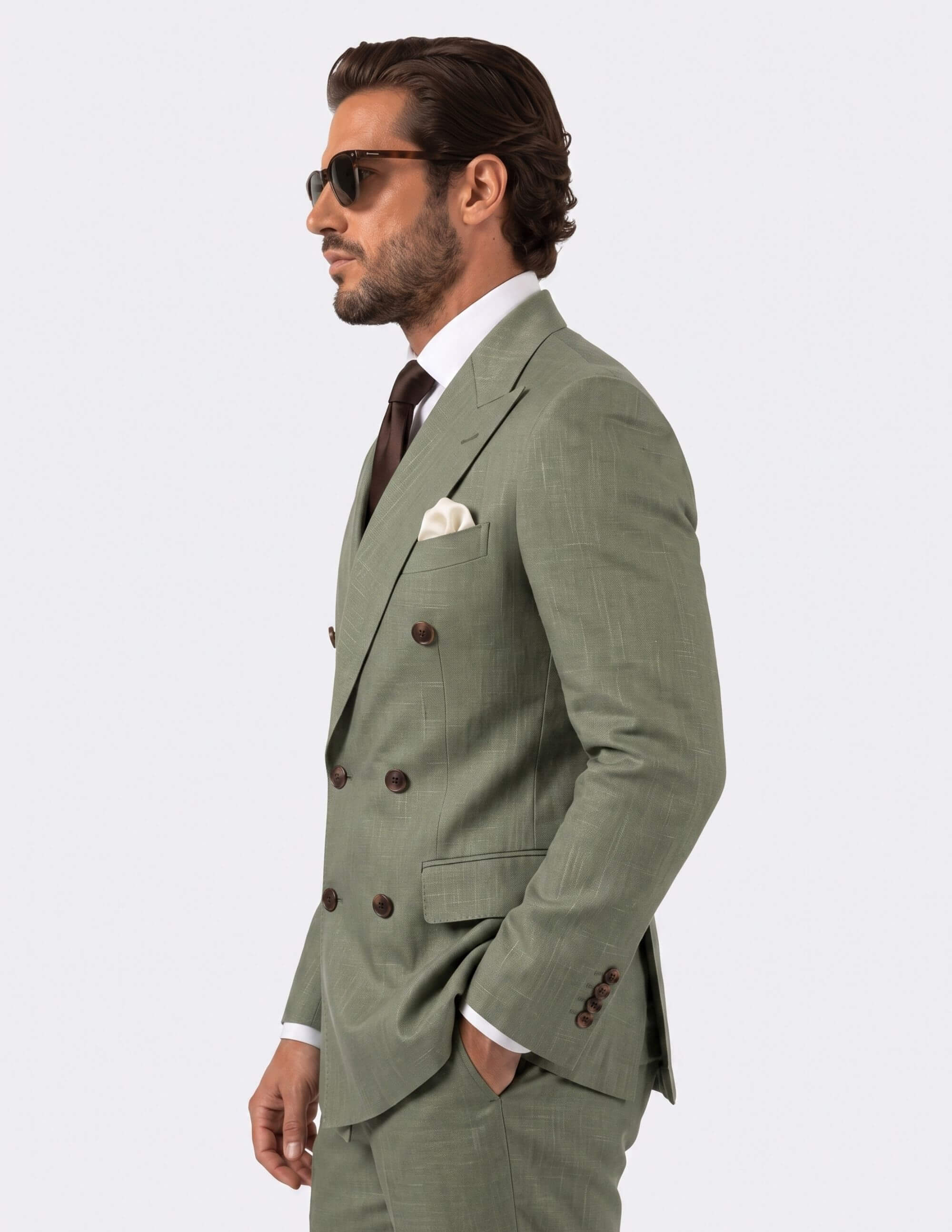 The Ravello Double-Breasted Suit