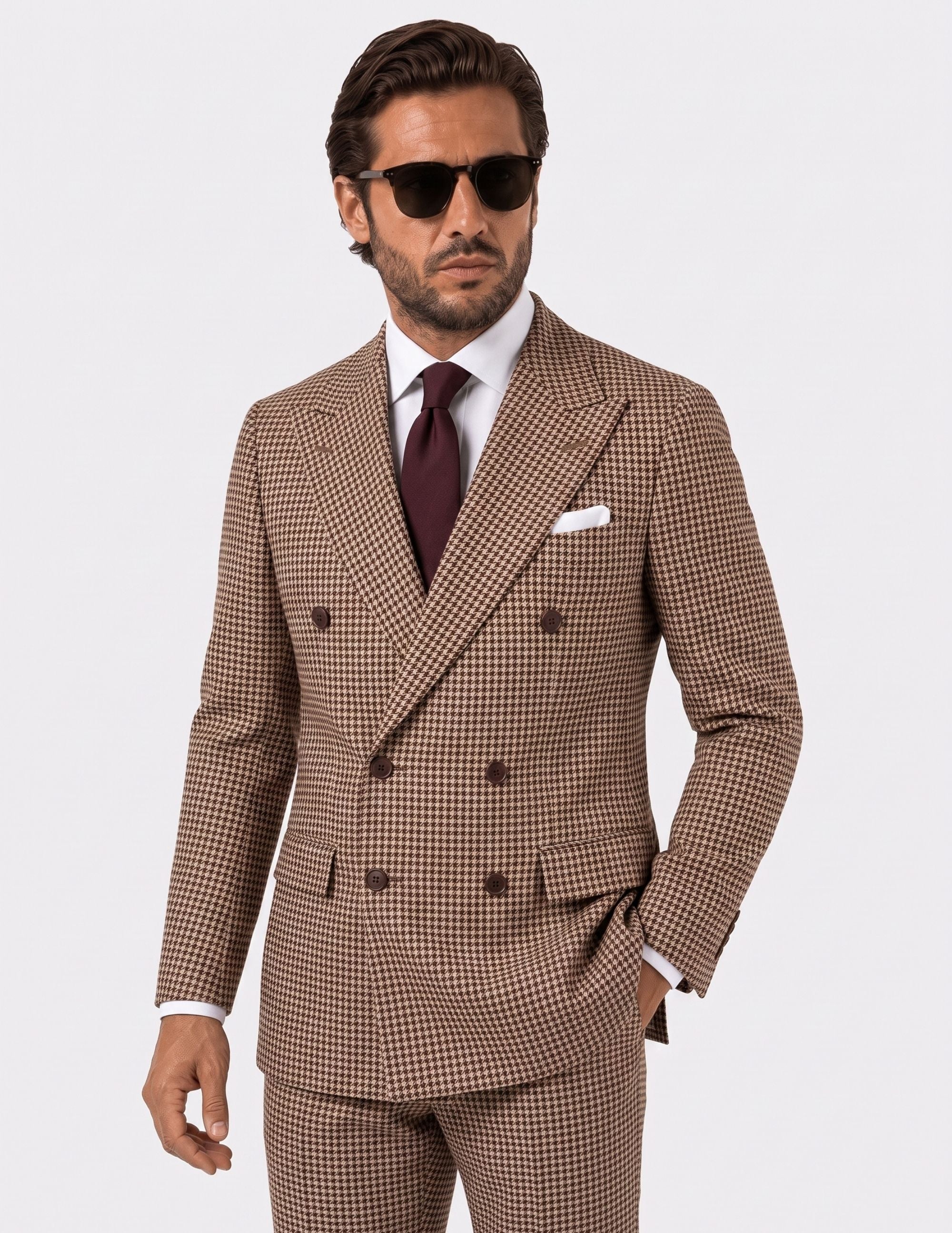 Terra di Cortona Double-Breasted Suit