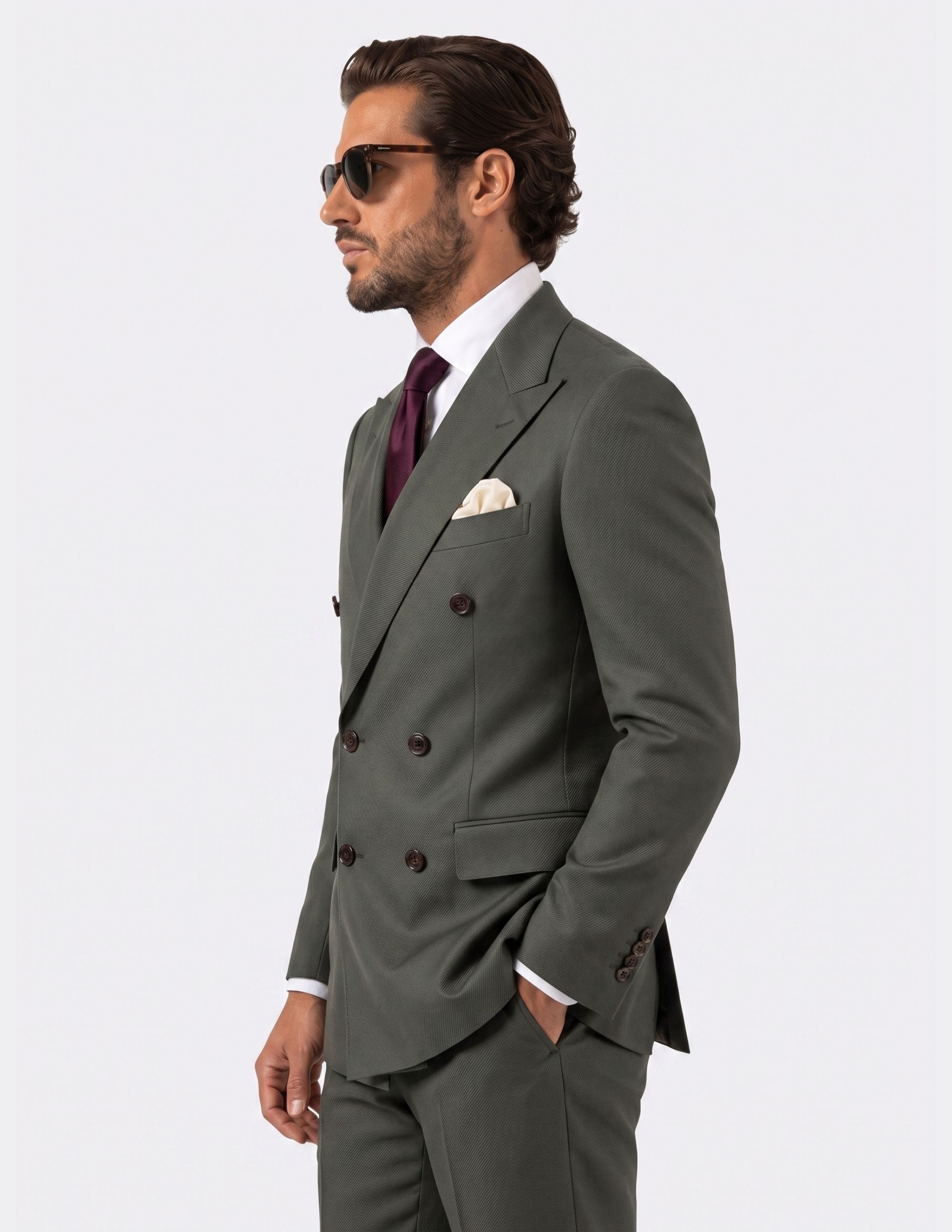 The Le Réserve Double-Breasted Suit