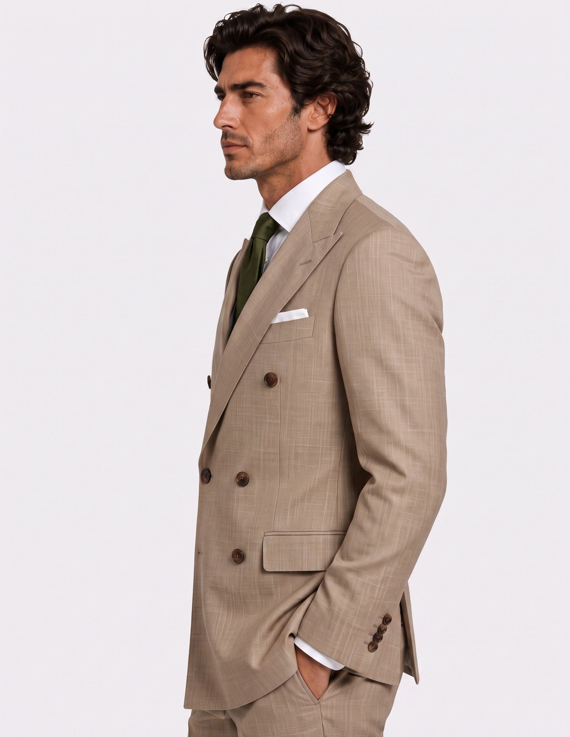 The Casa Bellini Double-Breasted Suit BL