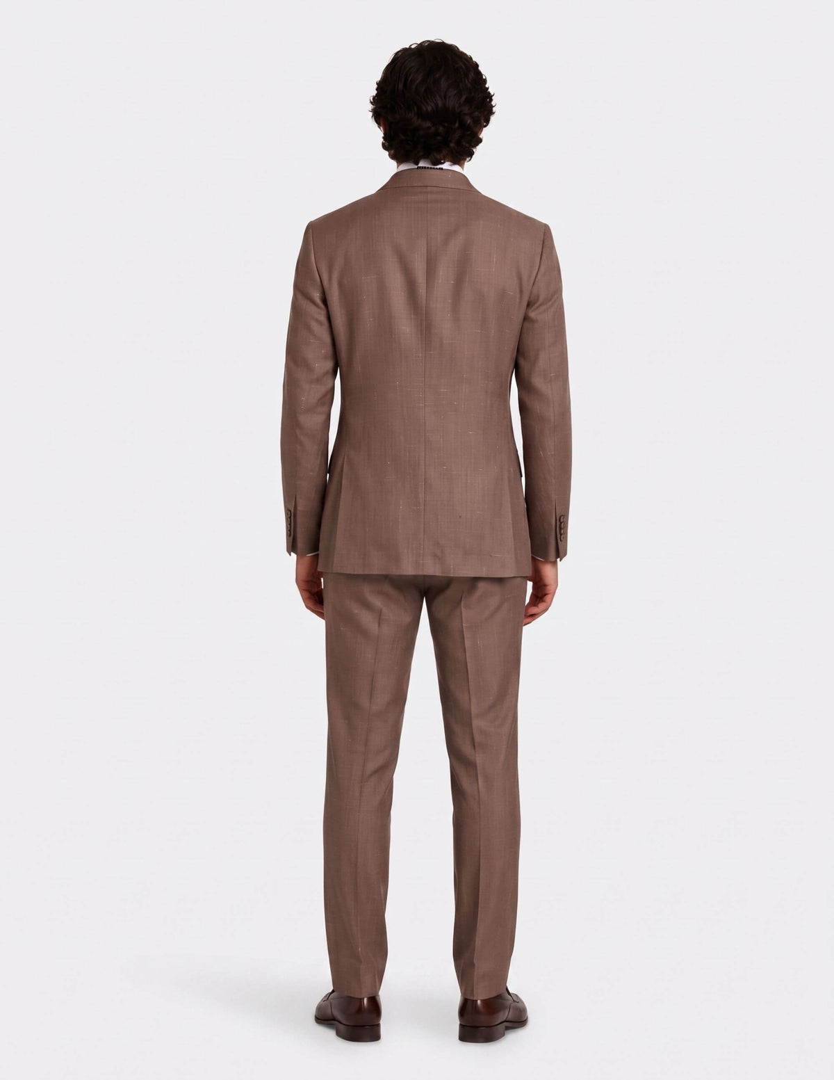 The Brunello Mocha Double-Breasted Suit