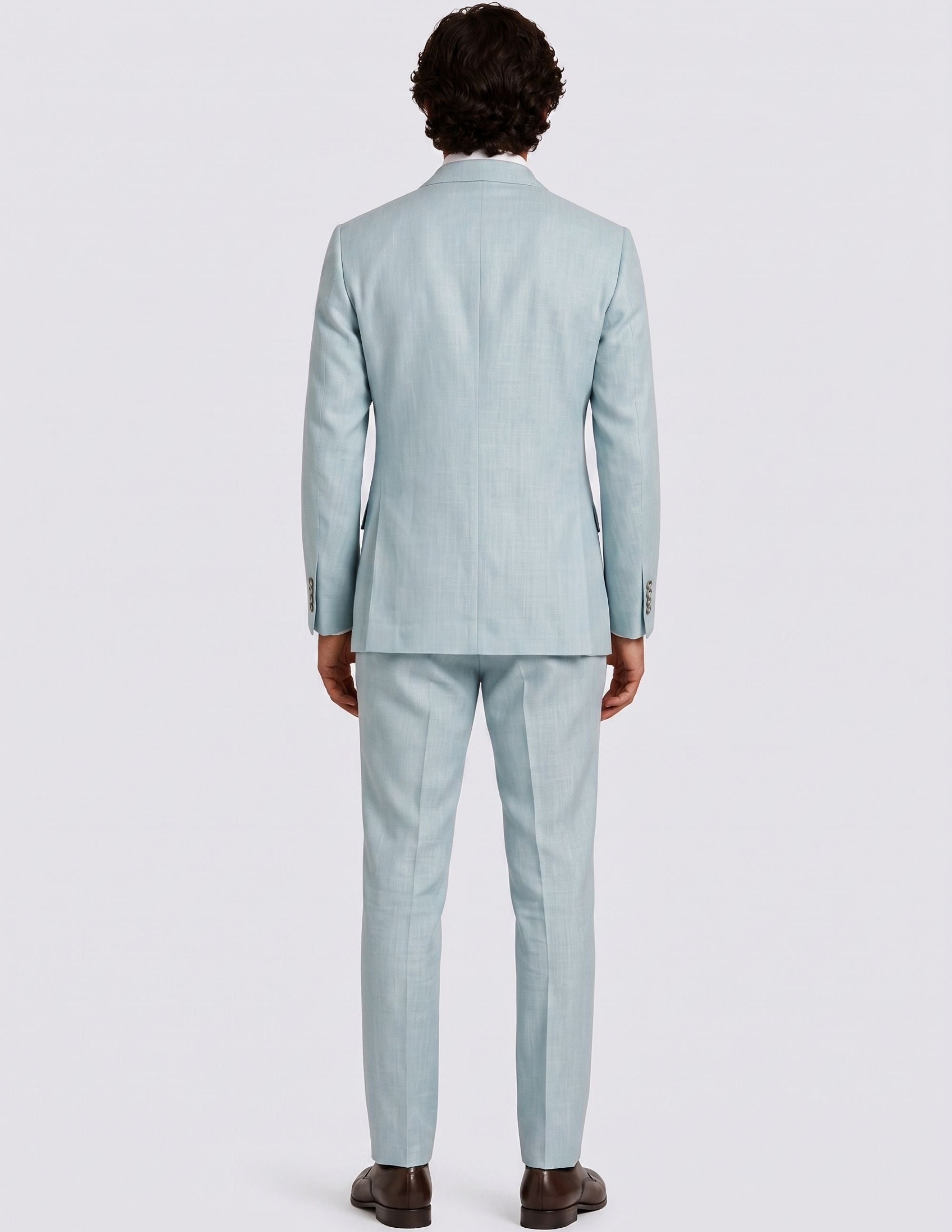 The Taormina Blue Double-Breasted Suit