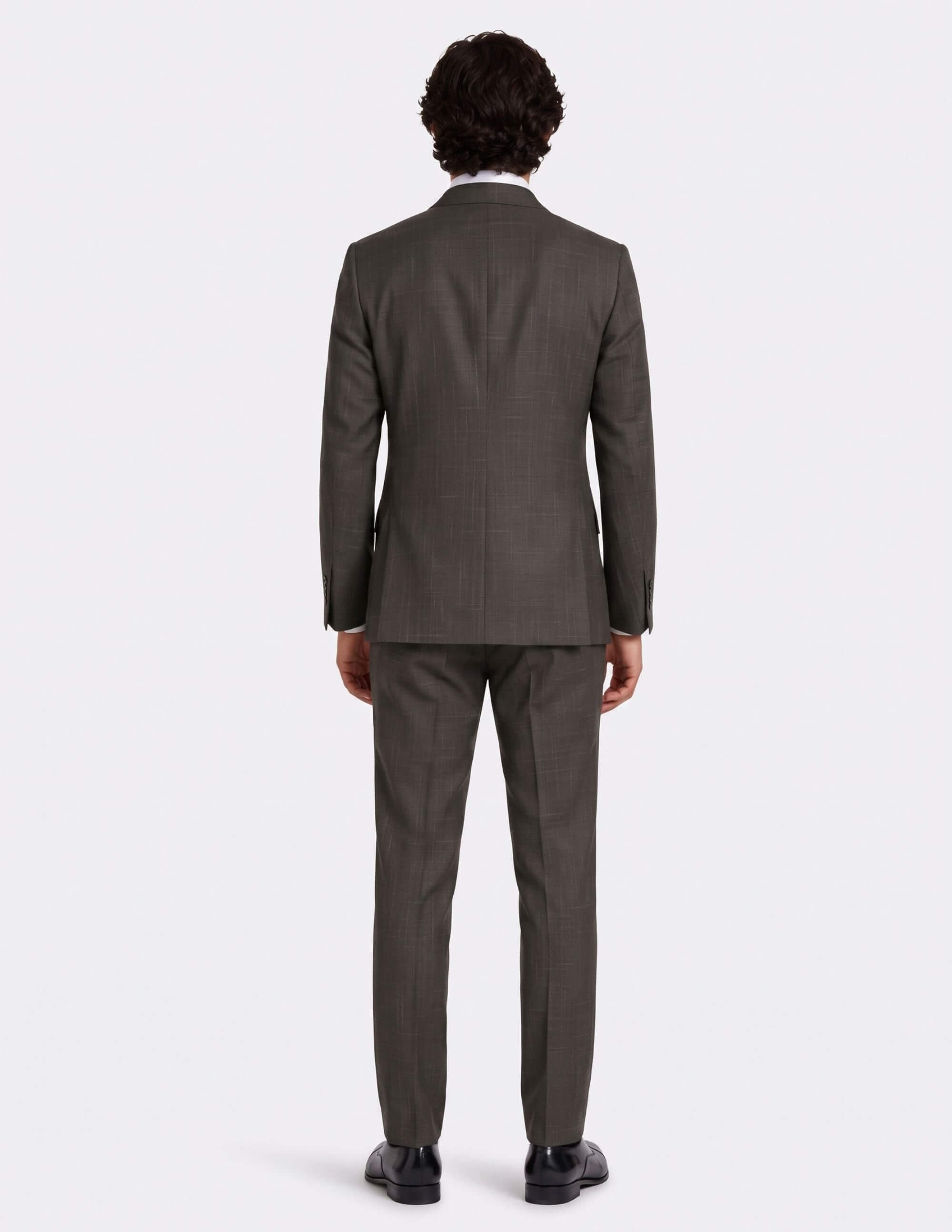 The Val d’Orcia Olive Double-Breasted Suit
