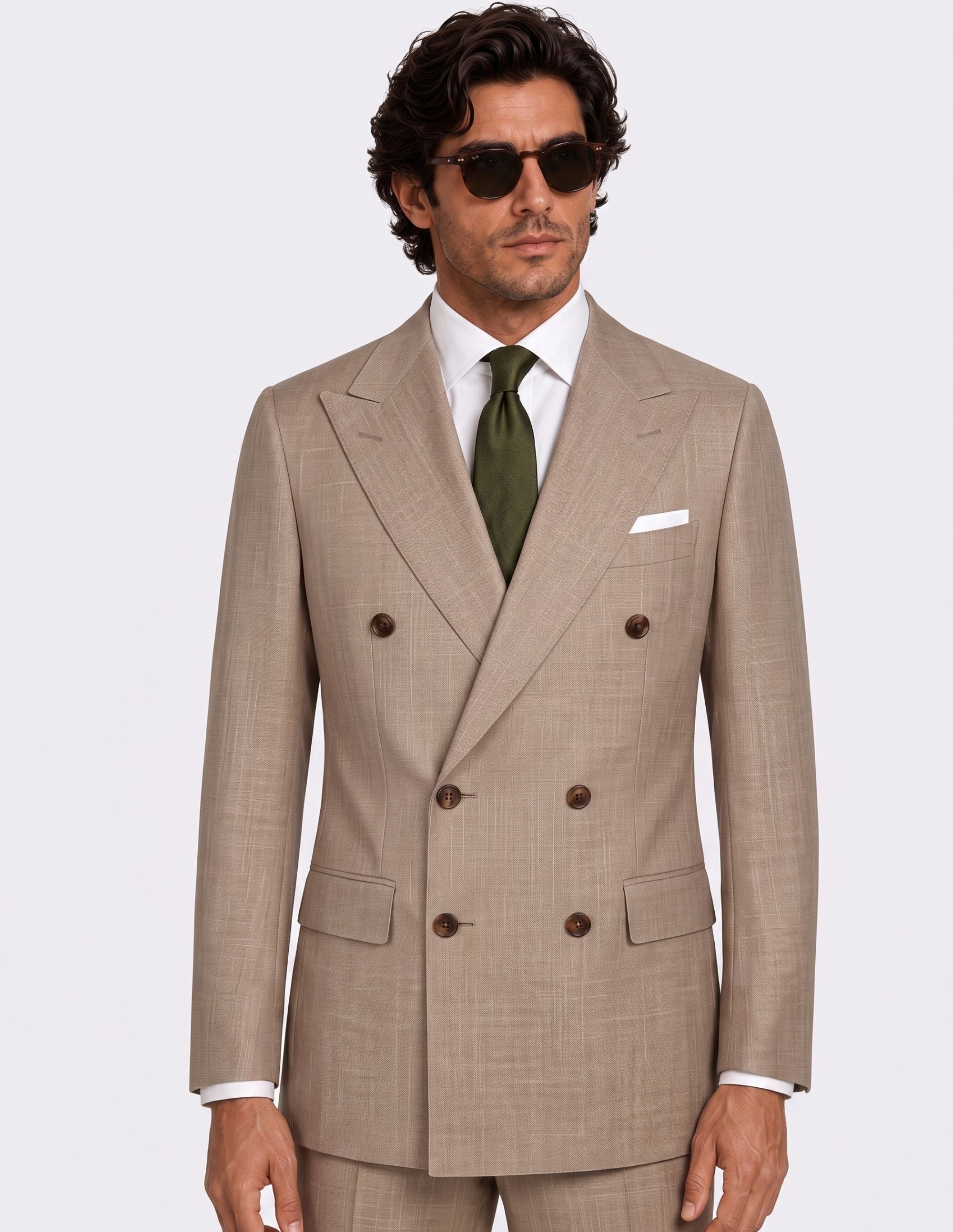 The Casa Bellini Double-Breasted Suit BL