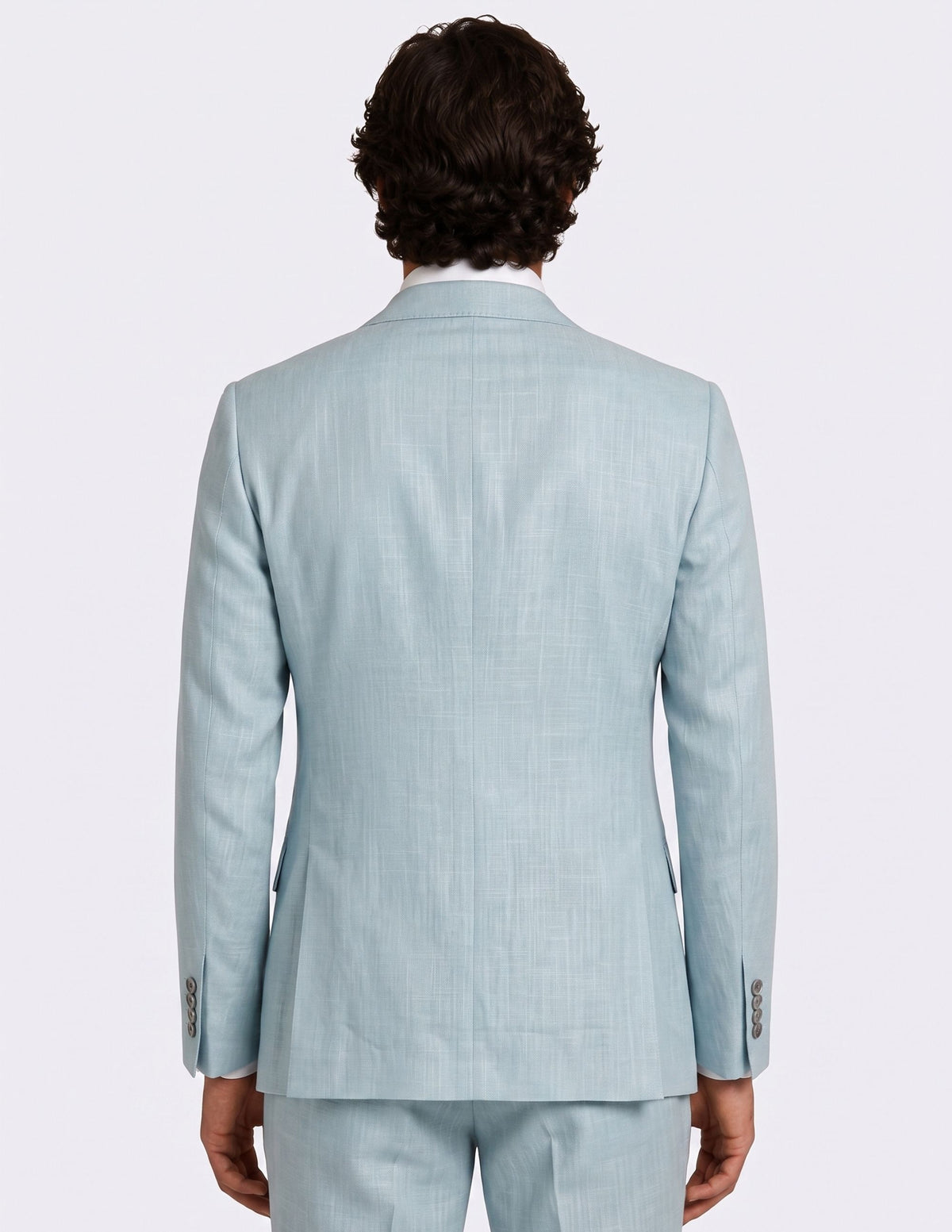 The Taormina Blue Double-Breasted Suit