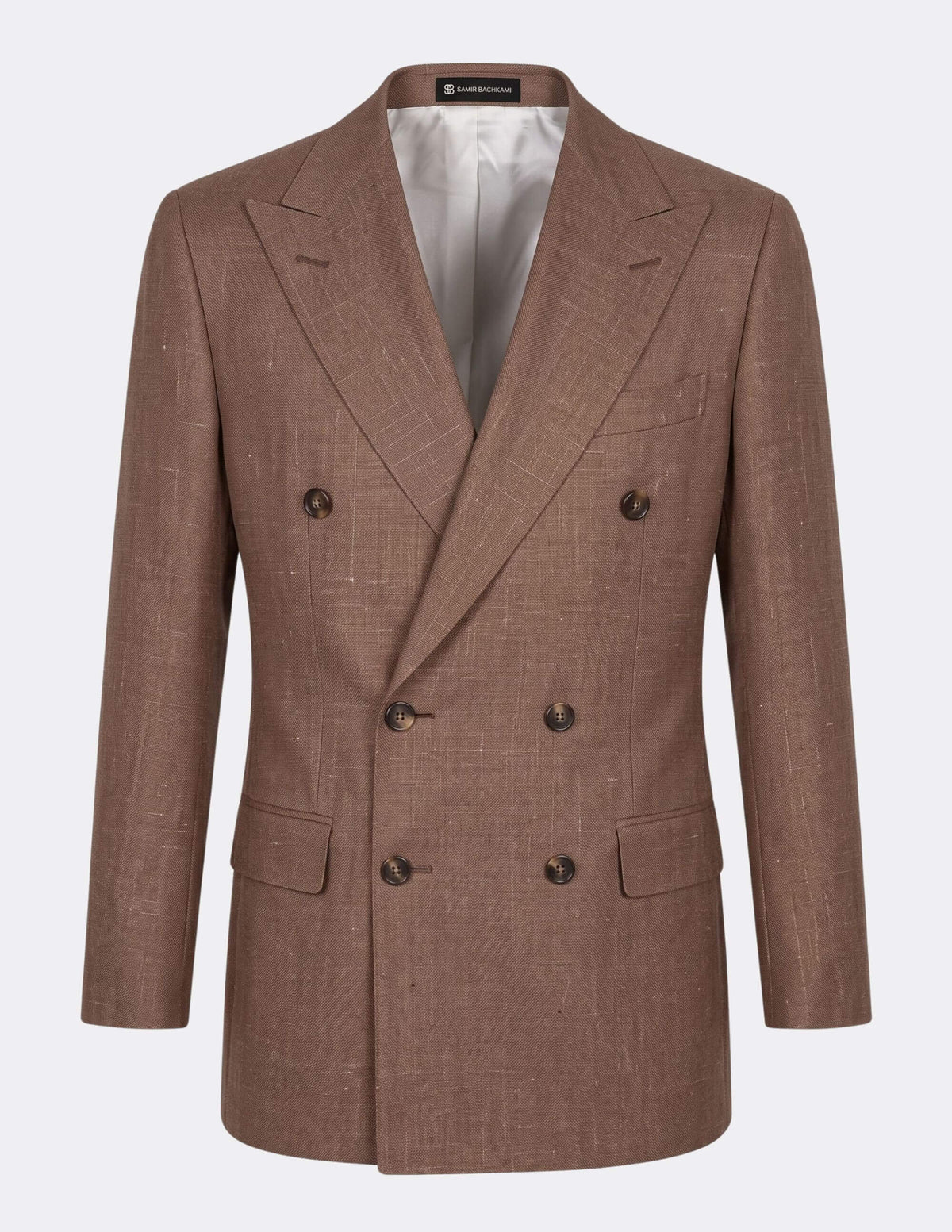 The Brunello Mocha Double-Breasted Suit