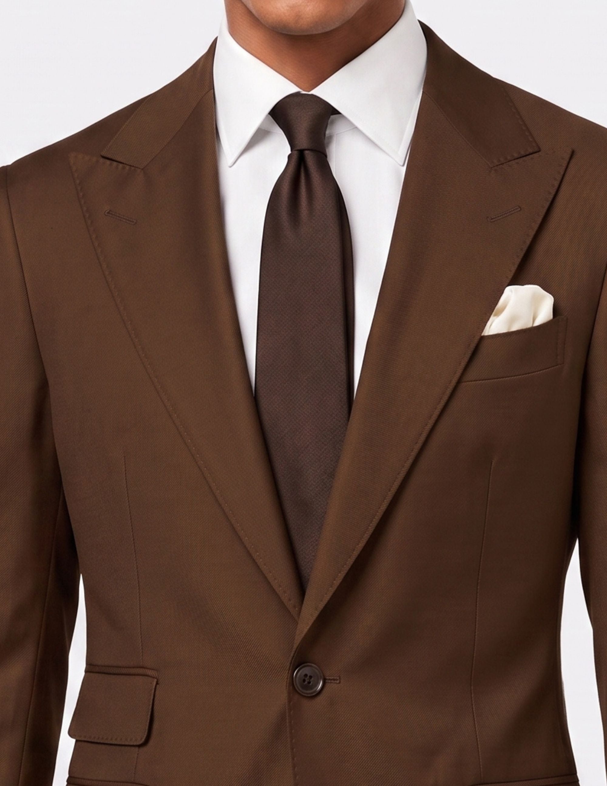 Terra di Noce Single-Breasted Suit