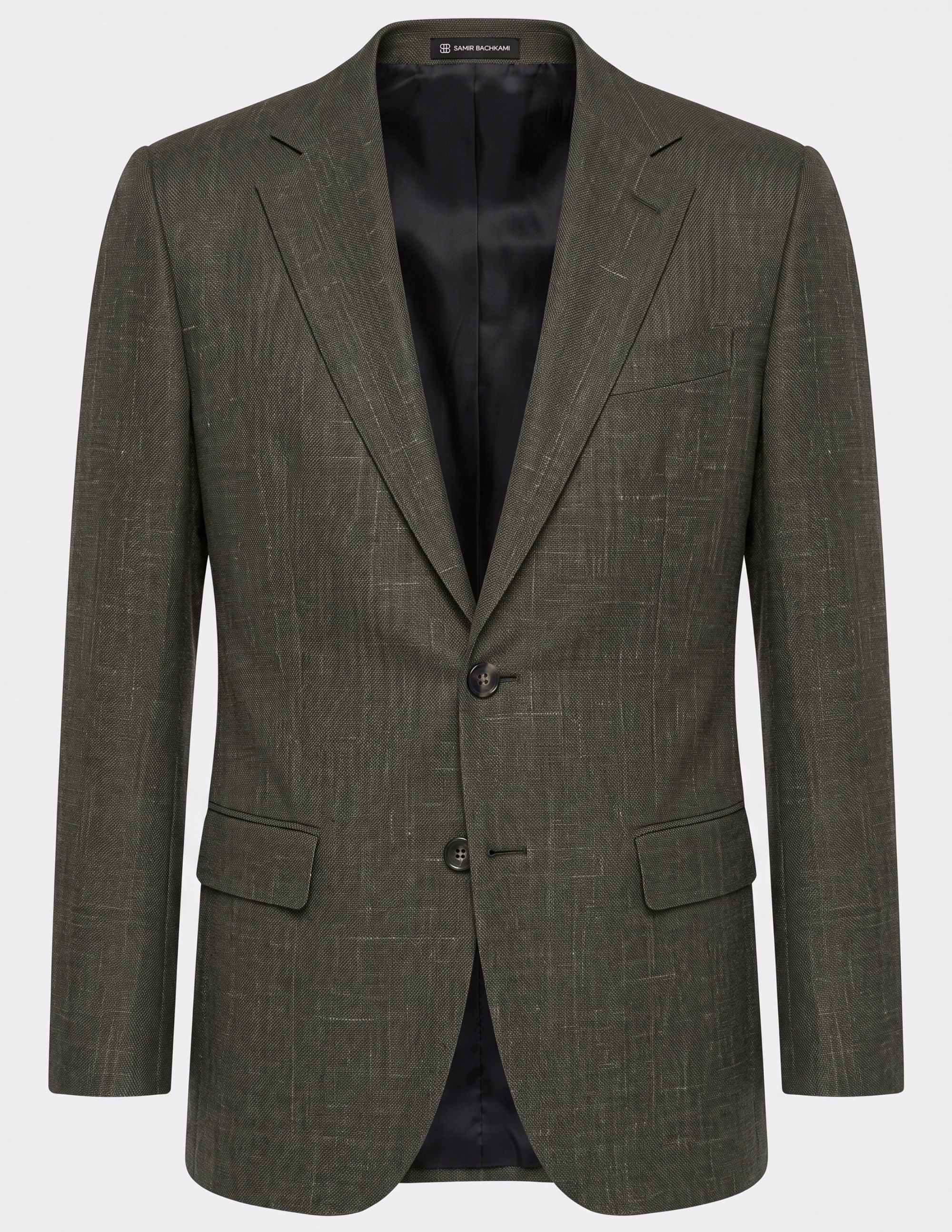 The Val d’Orcia Olive Single-Breasted Suit
