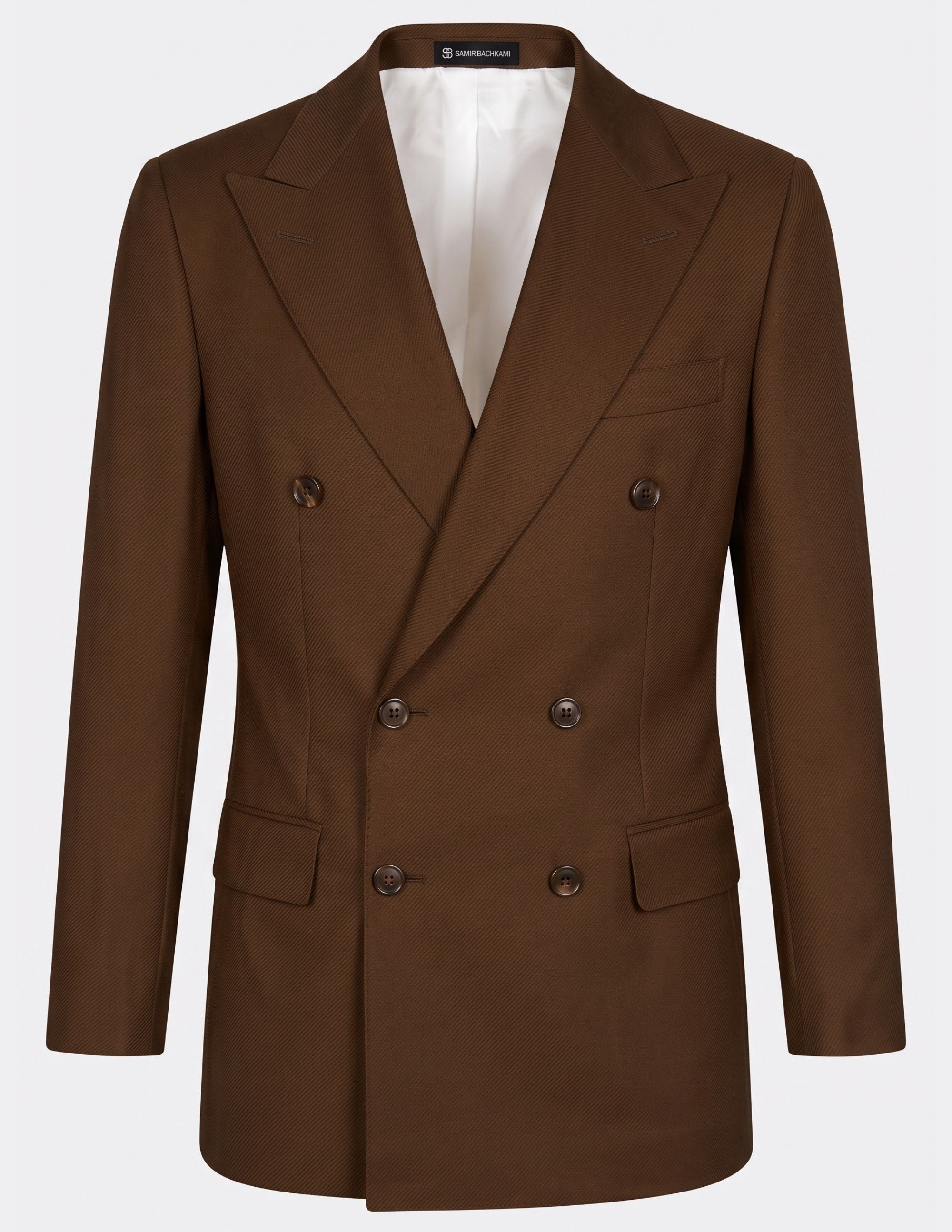 Terra di Noce Double-Breasted Suit