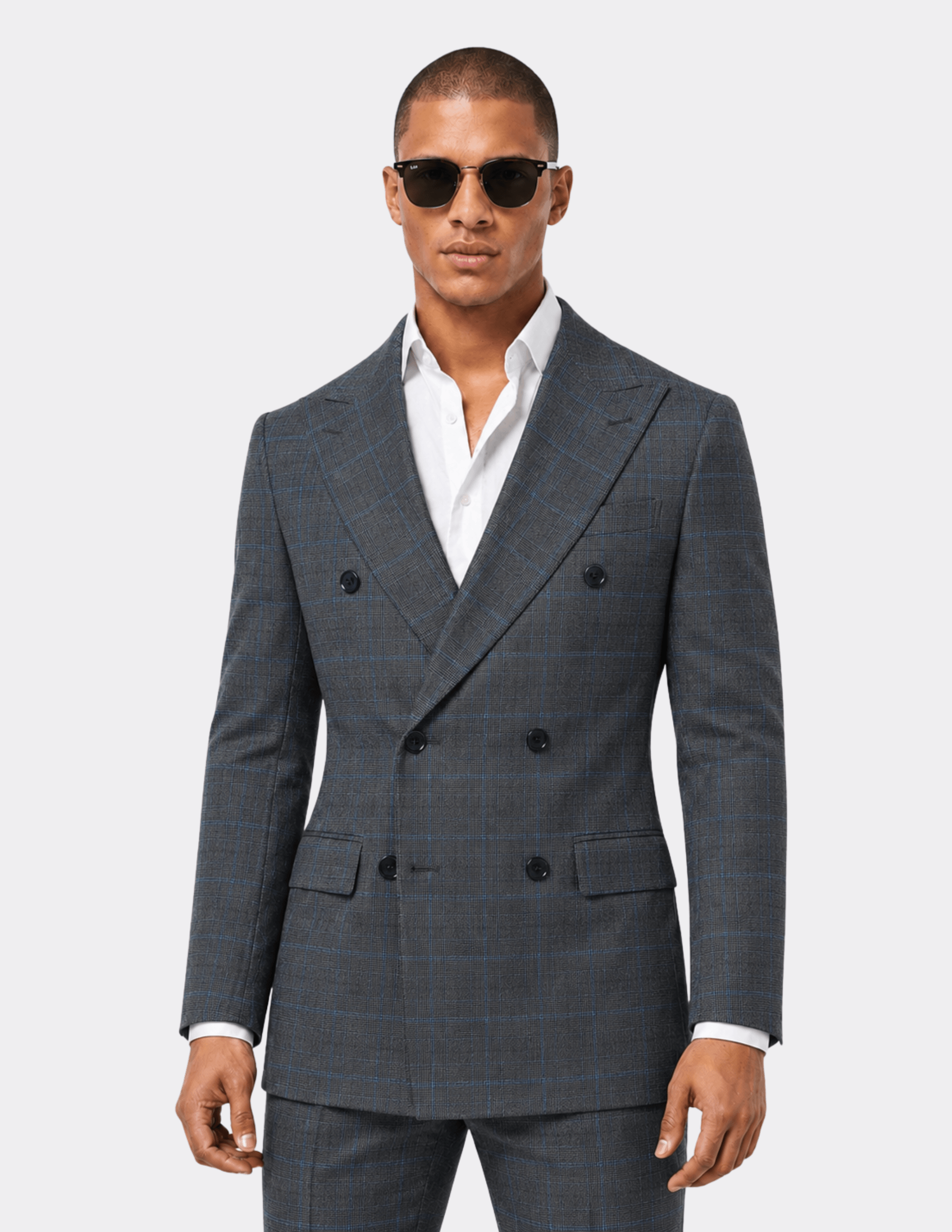 Le Montaigne Double - Breasted Suit - Samir Bachkami