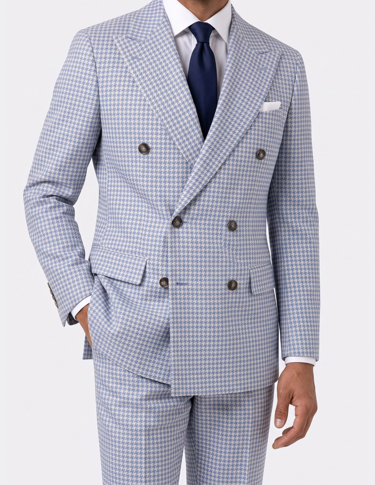 Luce di Como Double-Breasted Suit - Samir Bachkami