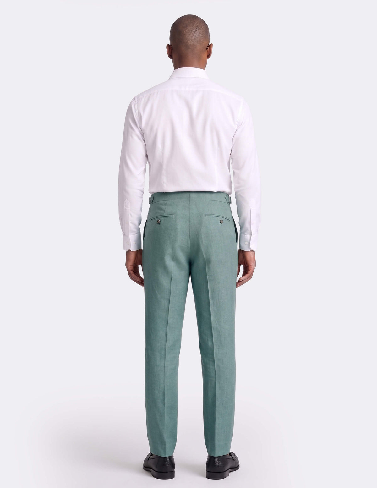 Monaco Teal Trousers - MTO - Samir Bachkami