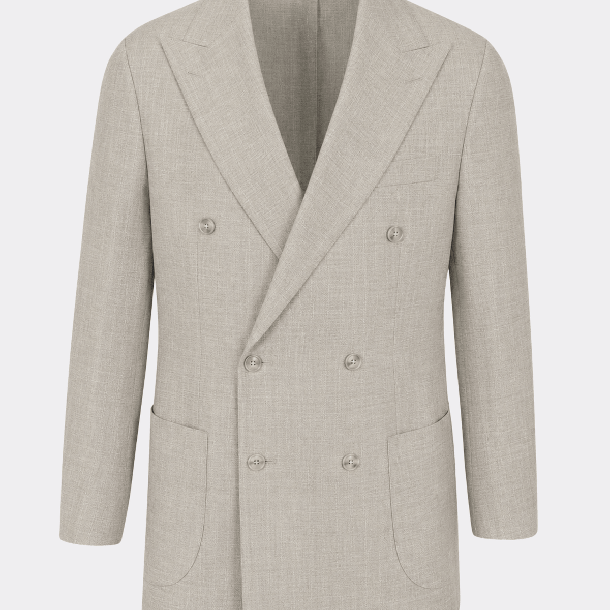 Montclair Beige Double Breasted Jacket