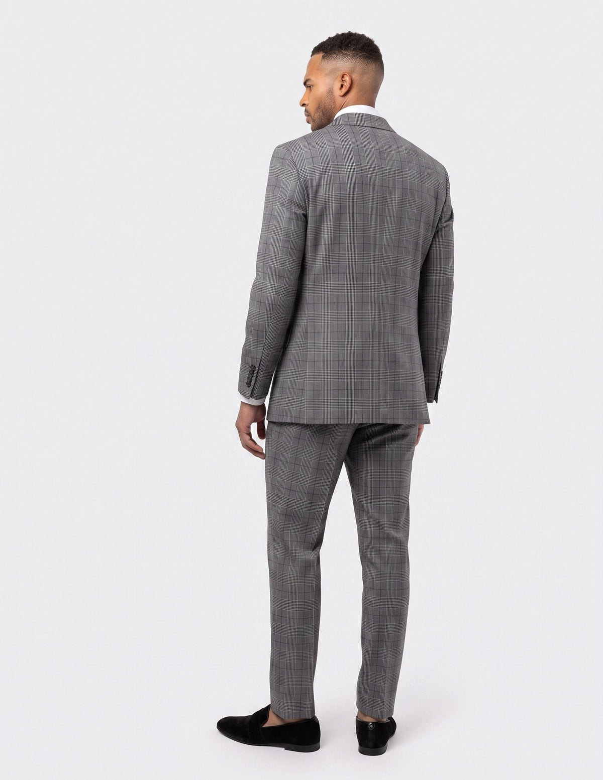 Monte Carlo Grey Double Breasted Suit - Samir Bachkami