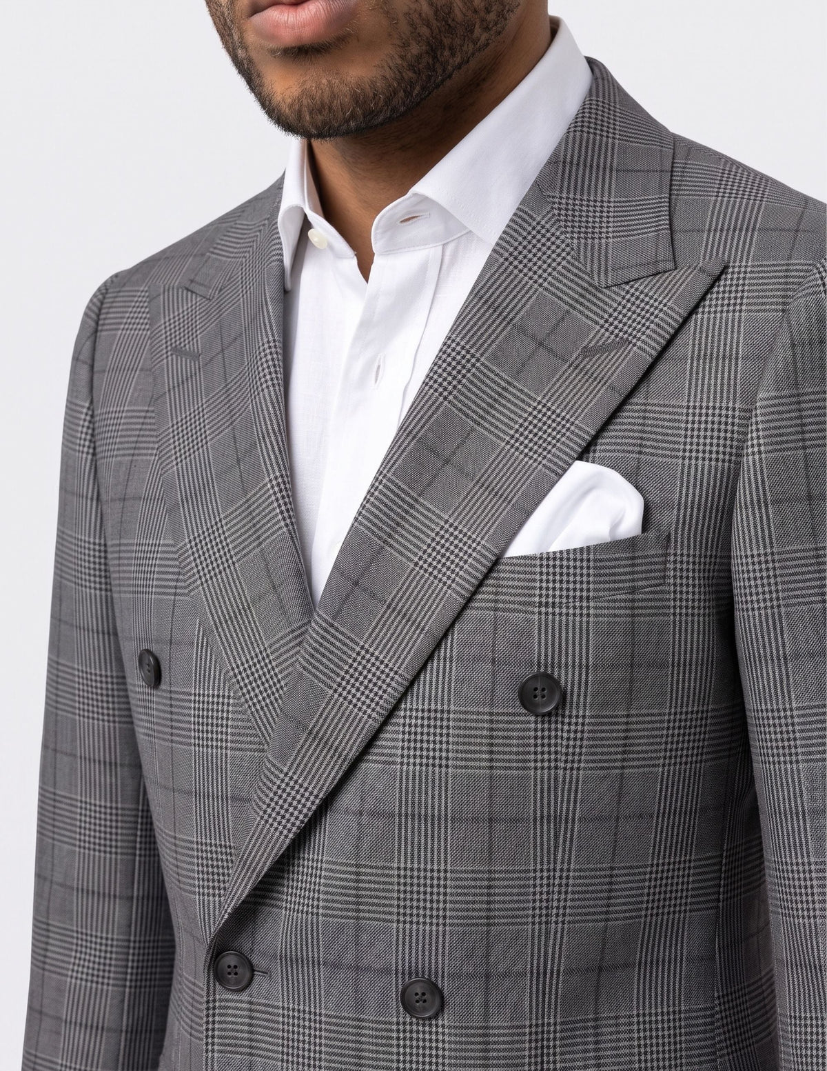 Monte Carlo Grey Double Breasted Suit - Samir Bachkami
