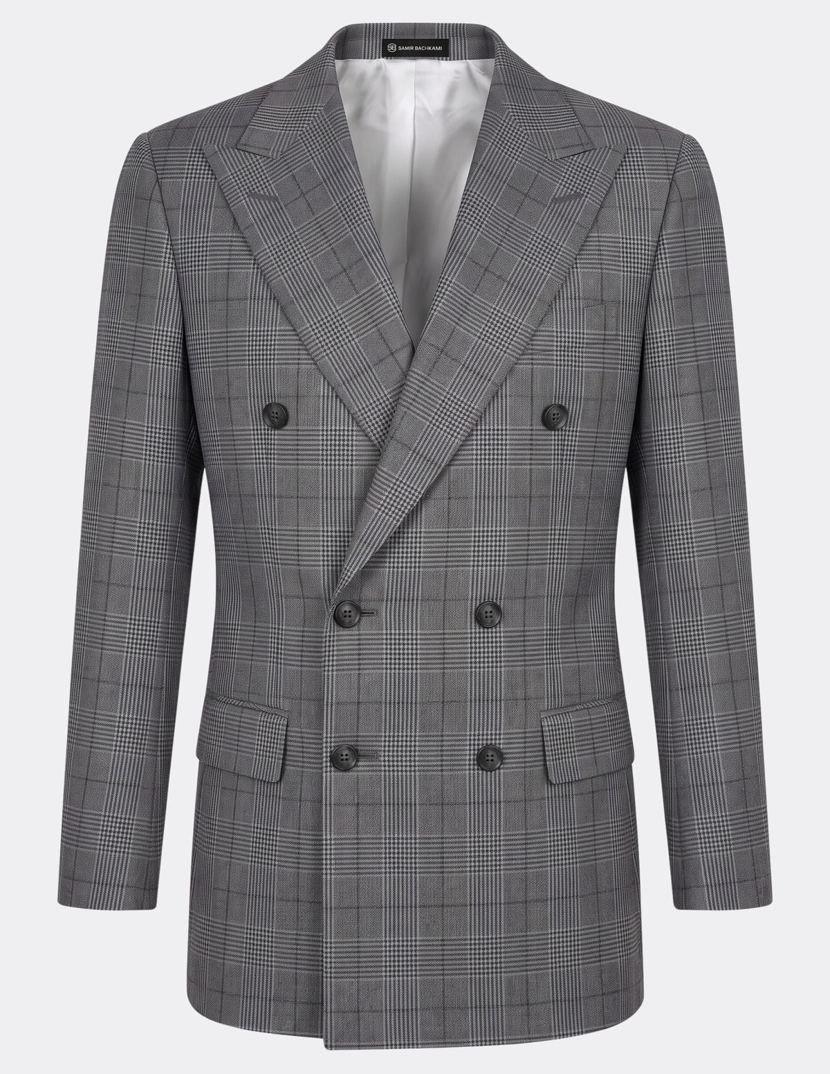 Monte Carlo Grey Double Breasted Suit - Samir Bachkami