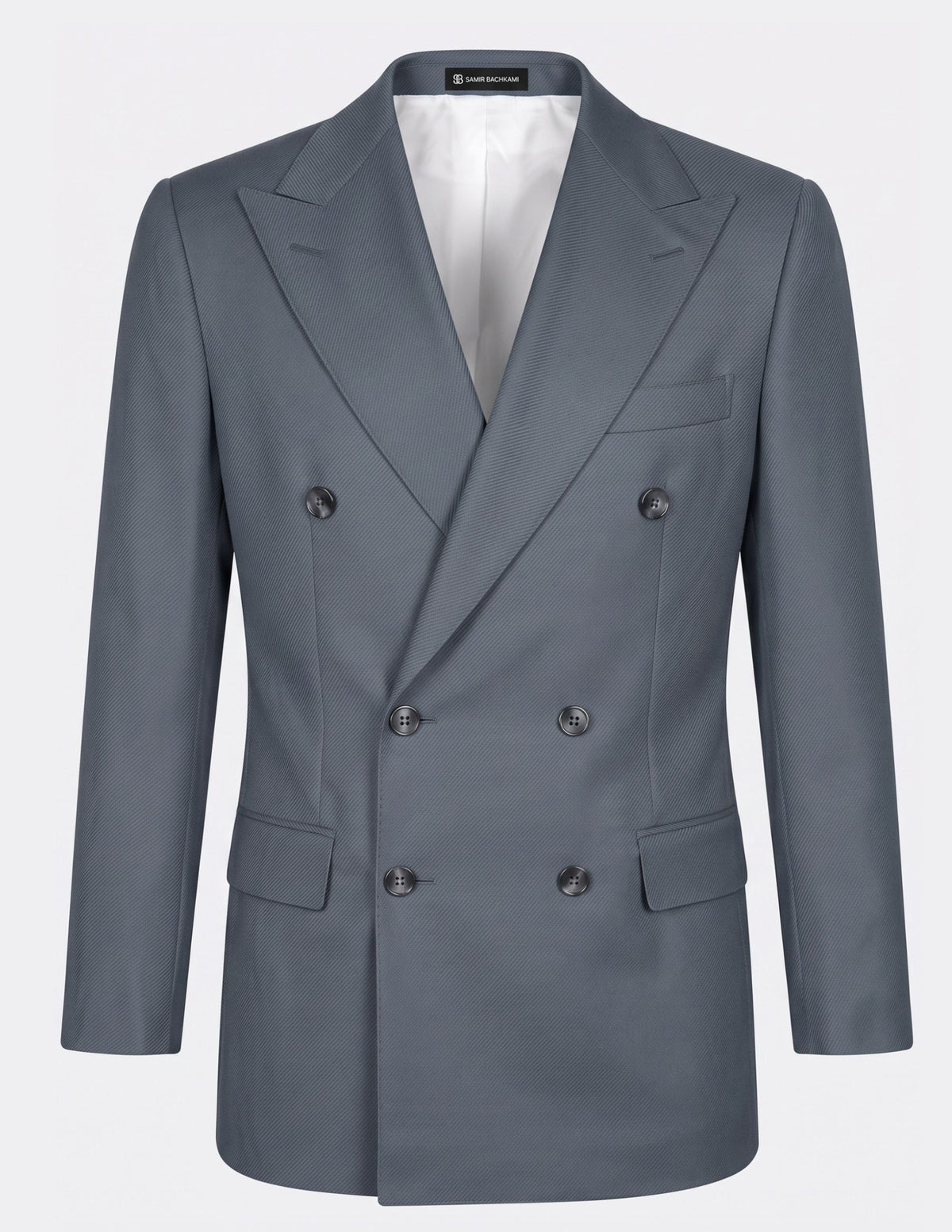 Monte Ombra Double-Breasted Suit - Samir Bachkami