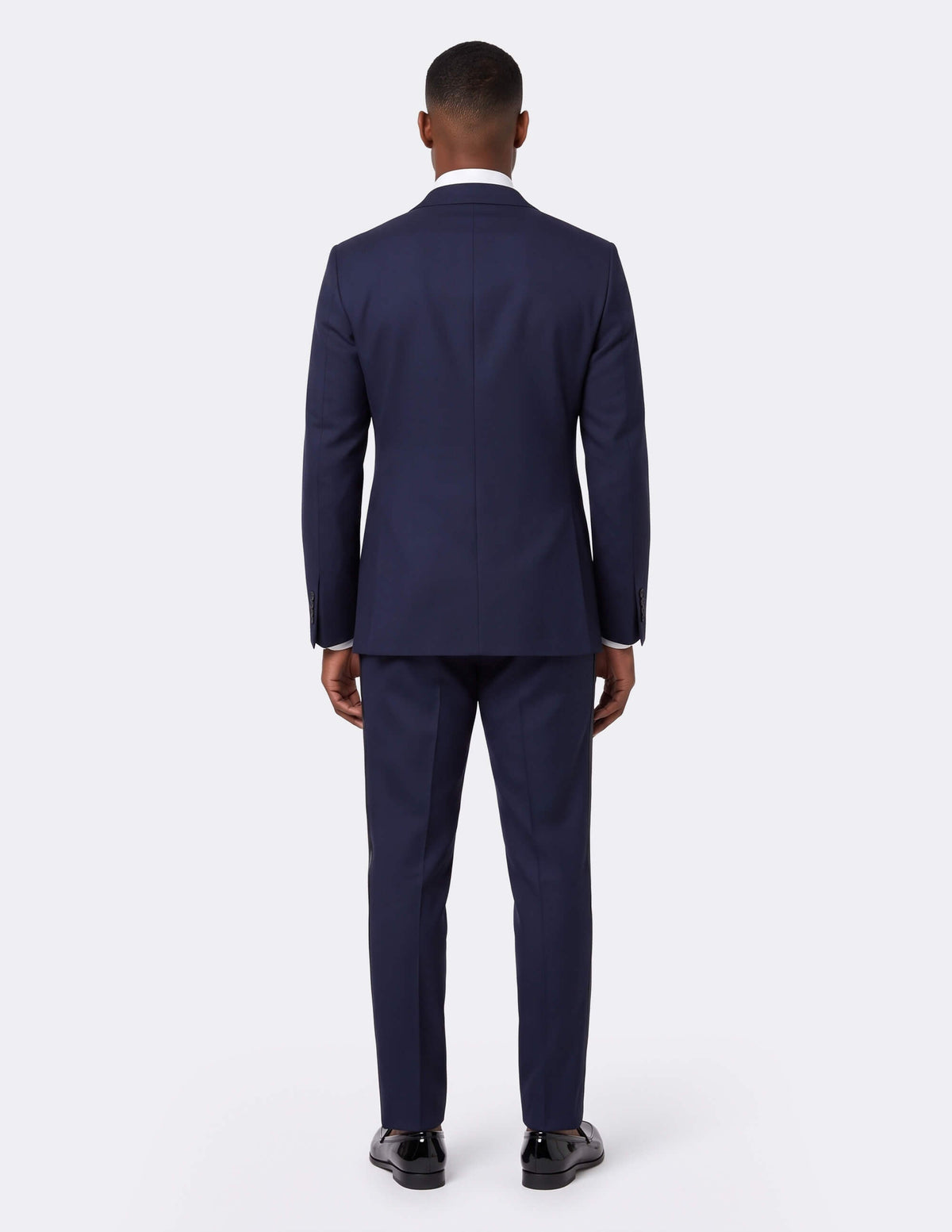 Navy Singe-Breasted Tuxedo - Samir Bachkami