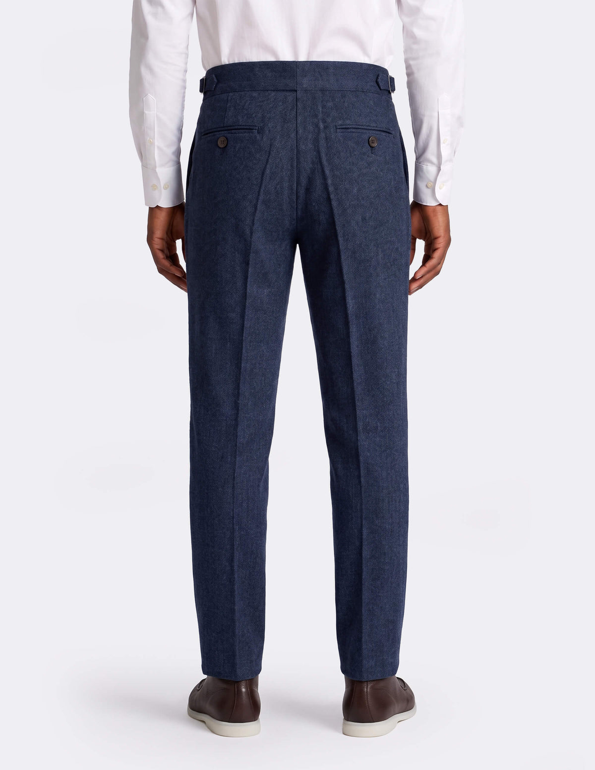 Positano Navy DB Trousers - Samir Bachkami